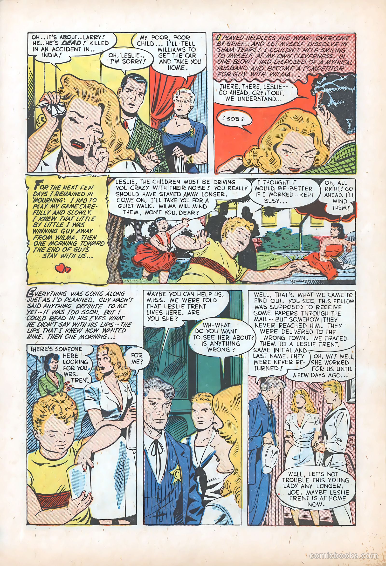 Diary Secrets #25 (1954) — page 32 of 36
