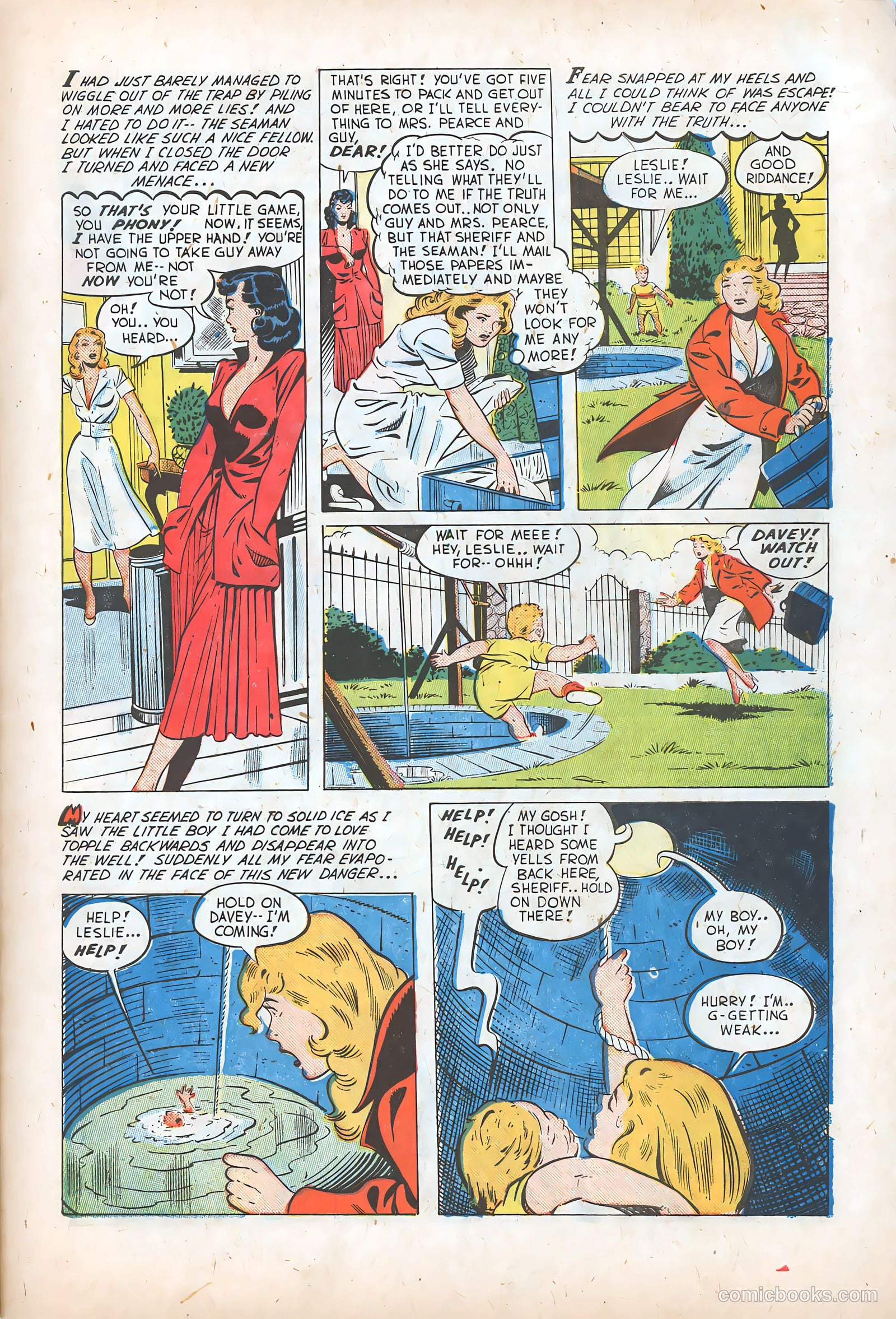Diary Secrets #25 (1954) — page 33 of 36