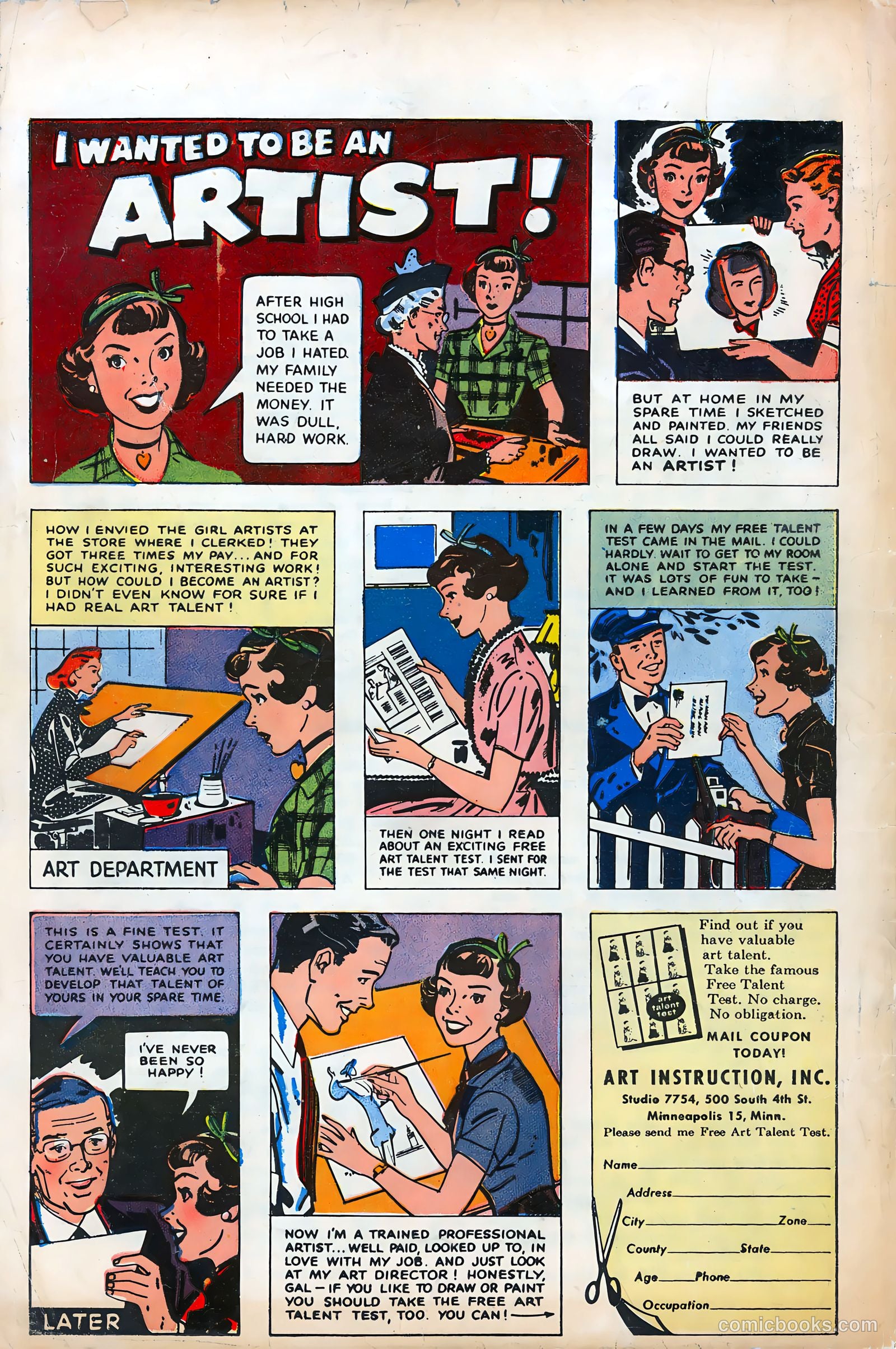 Diary Secrets #25 (1954) — page 36 of 36