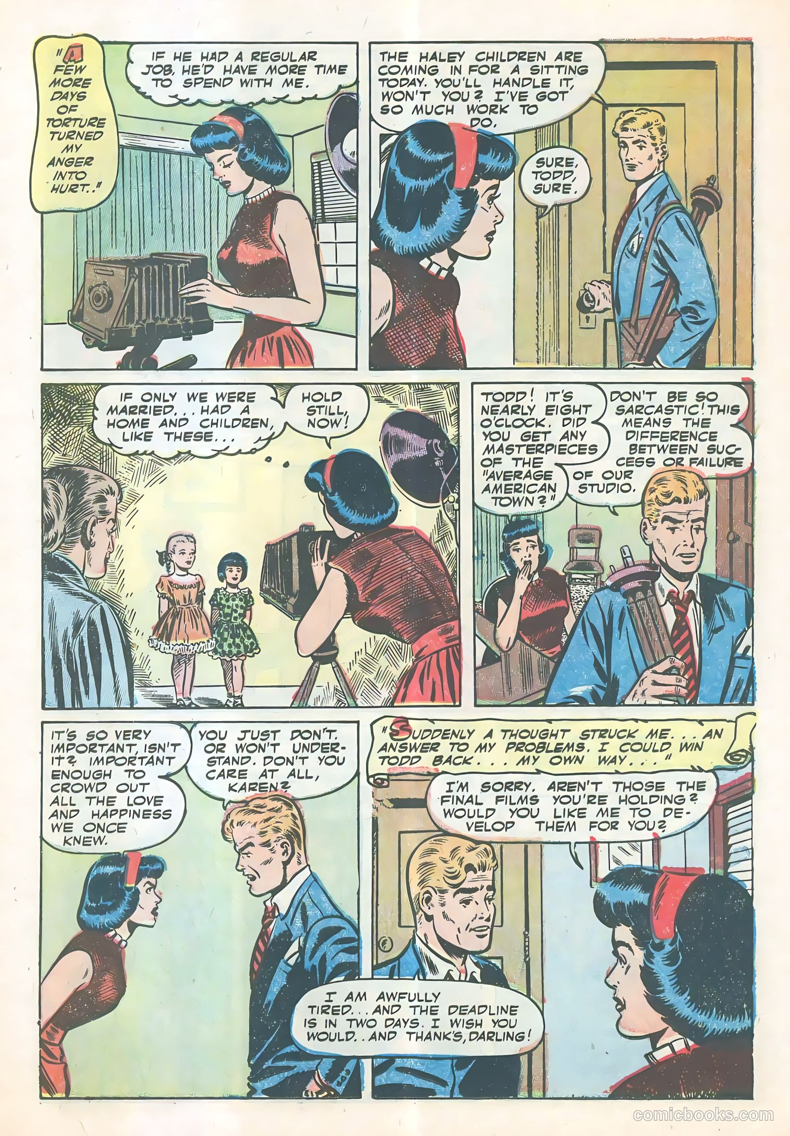 Diary Secrets #26 (1954) — page 15 of 35