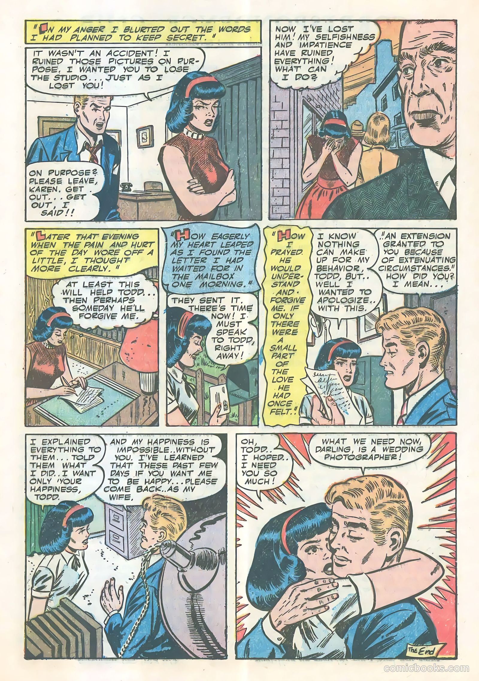 Diary Secrets #26 (1954) — page 17 of 35