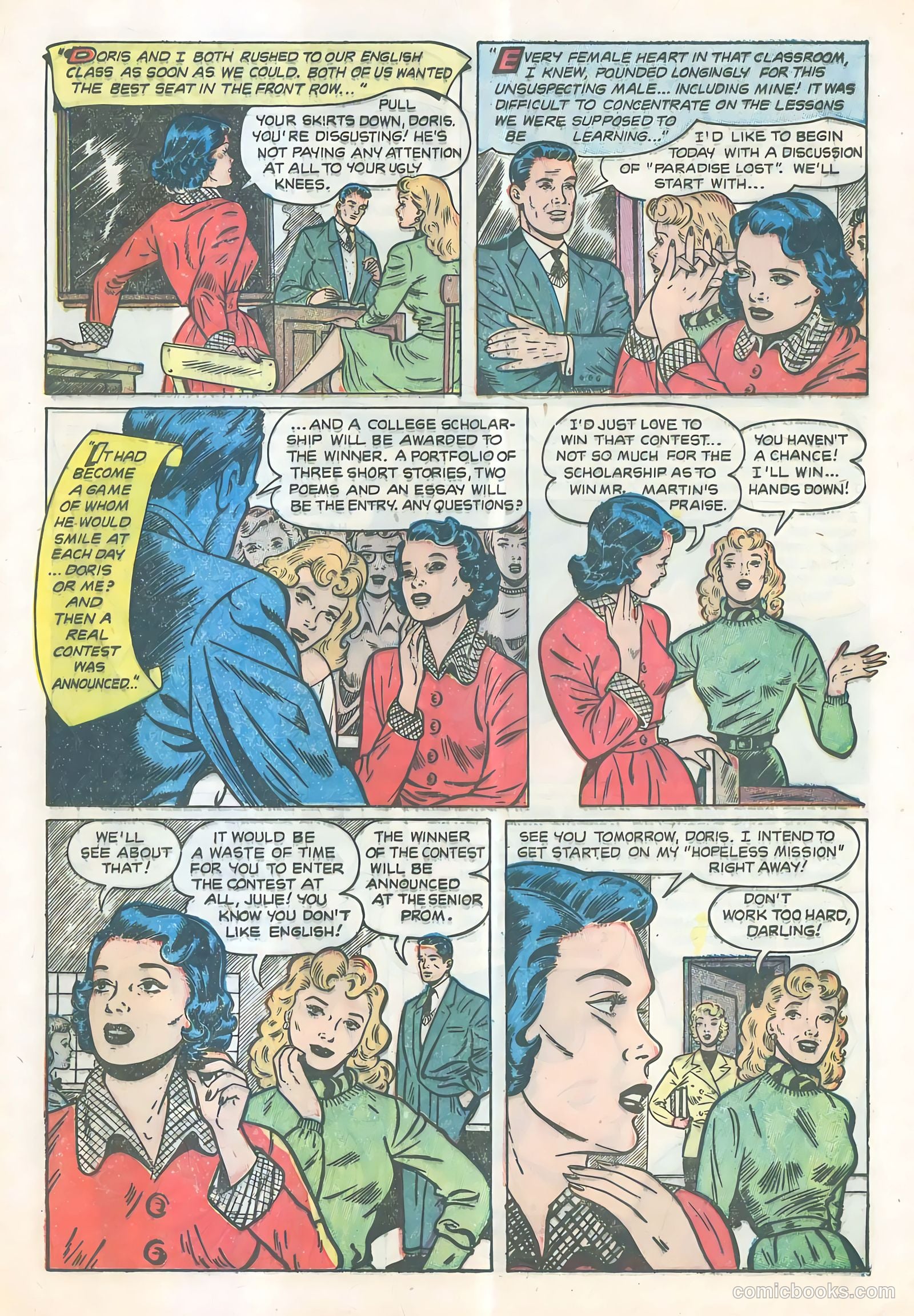 Diary Secrets #26 (1954) — page 21 of 35