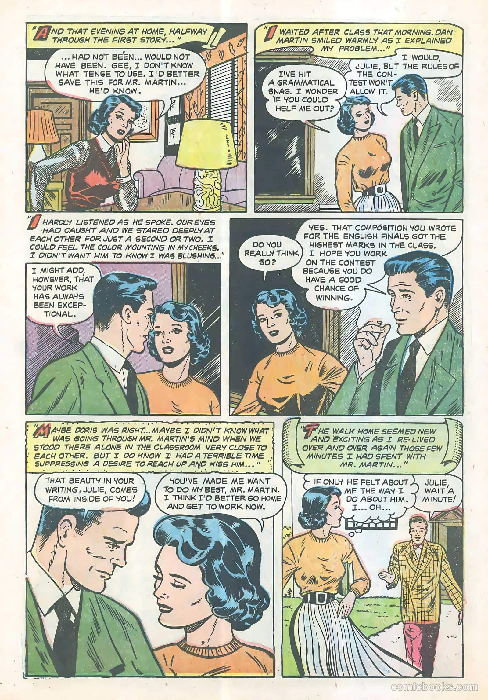 Diary Secrets #26 (1954) — page 22 of 35