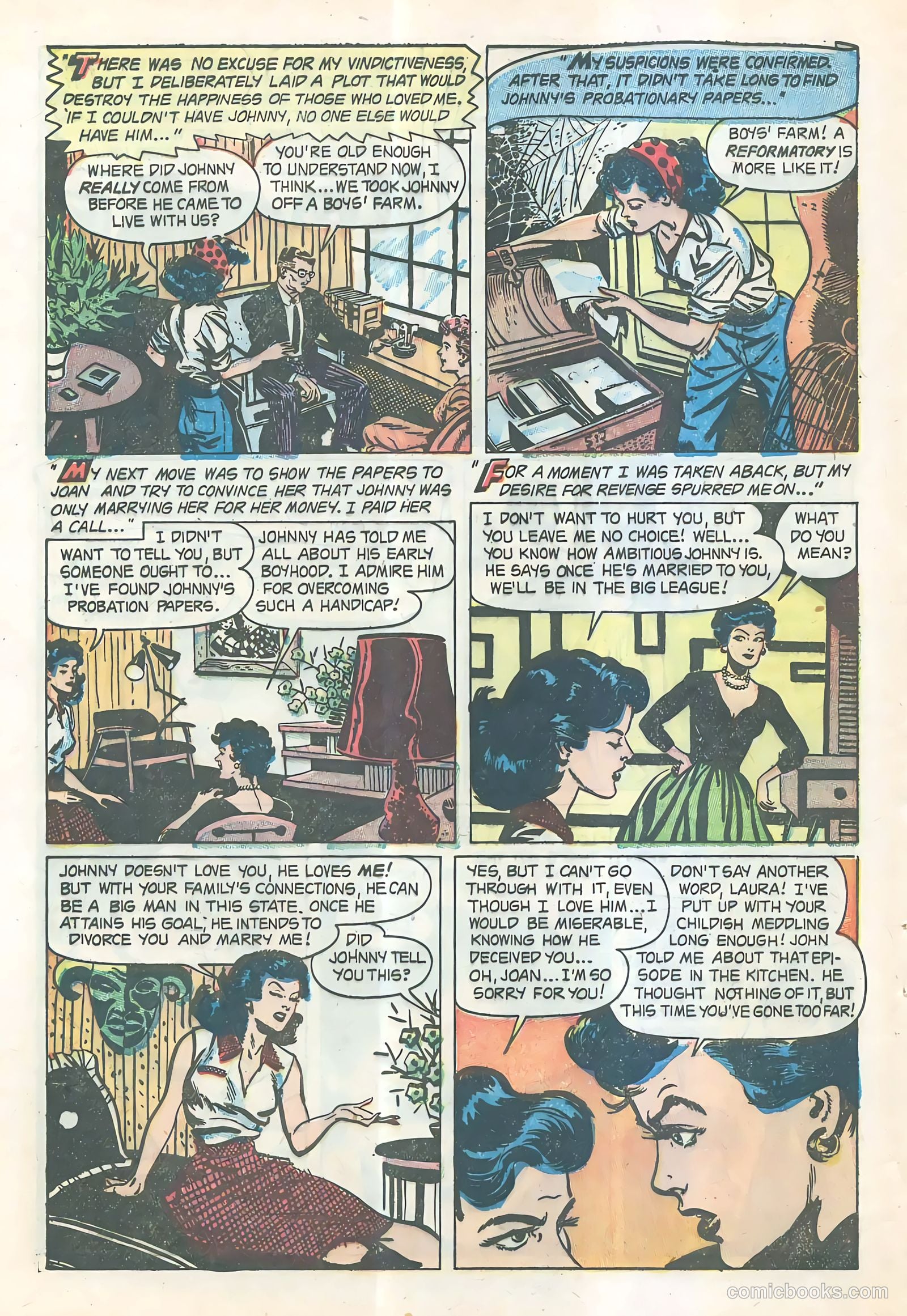Diary Secrets #26 (1954) — page 32 of 35
