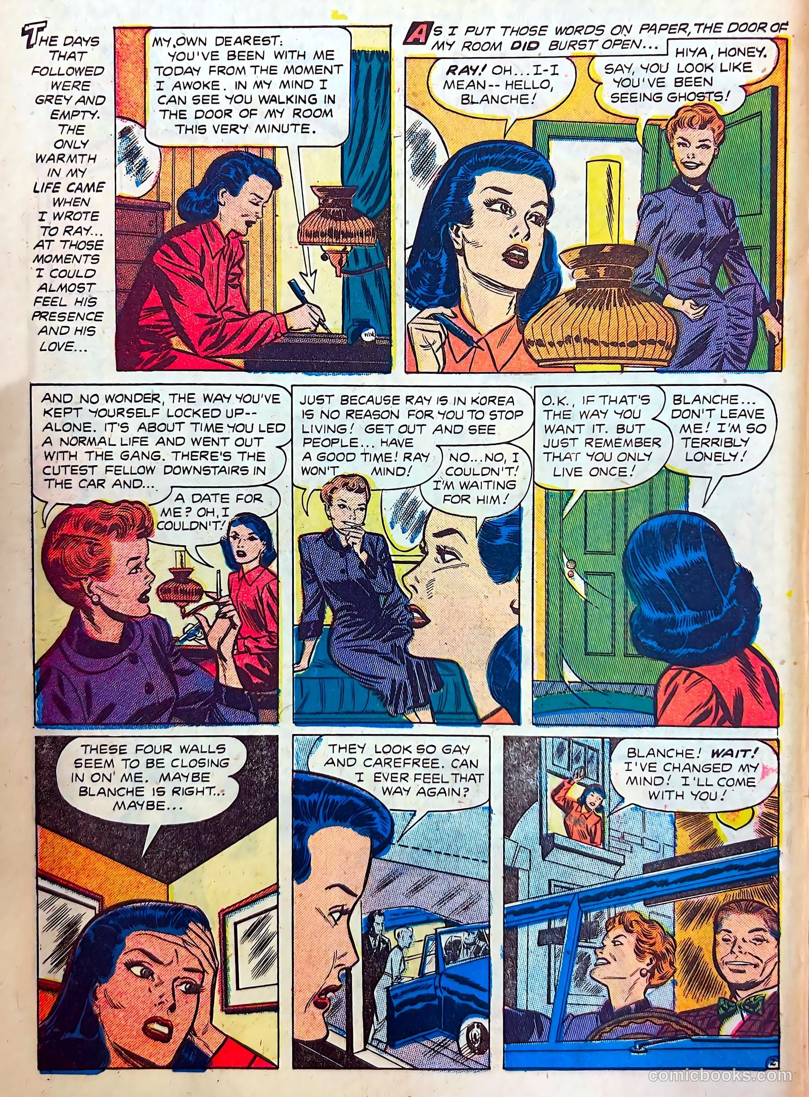 Diary Secrets #28 (1955) — page 4 of 36