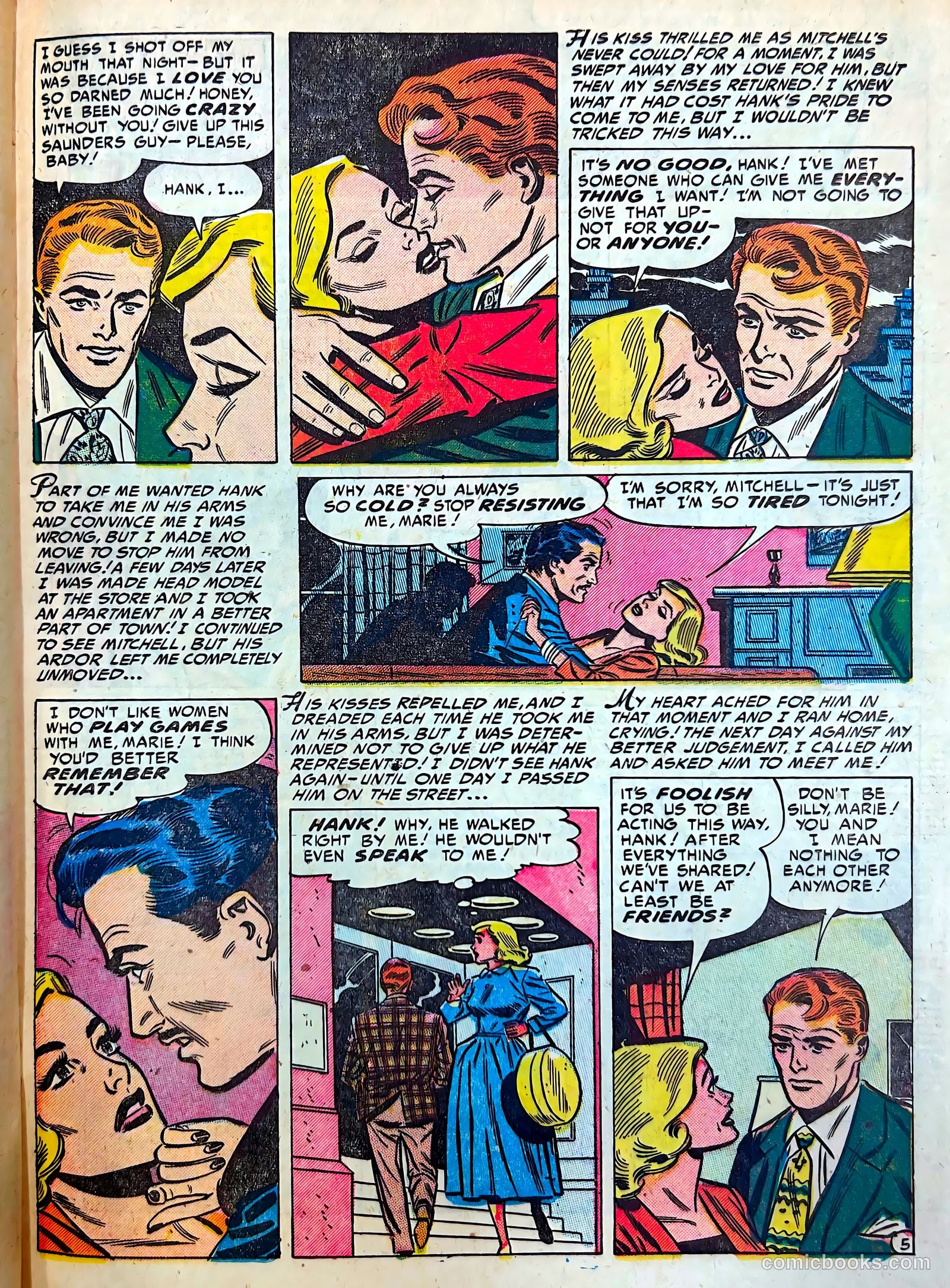 Diary Secrets #28 (1955) — page 23 of 36