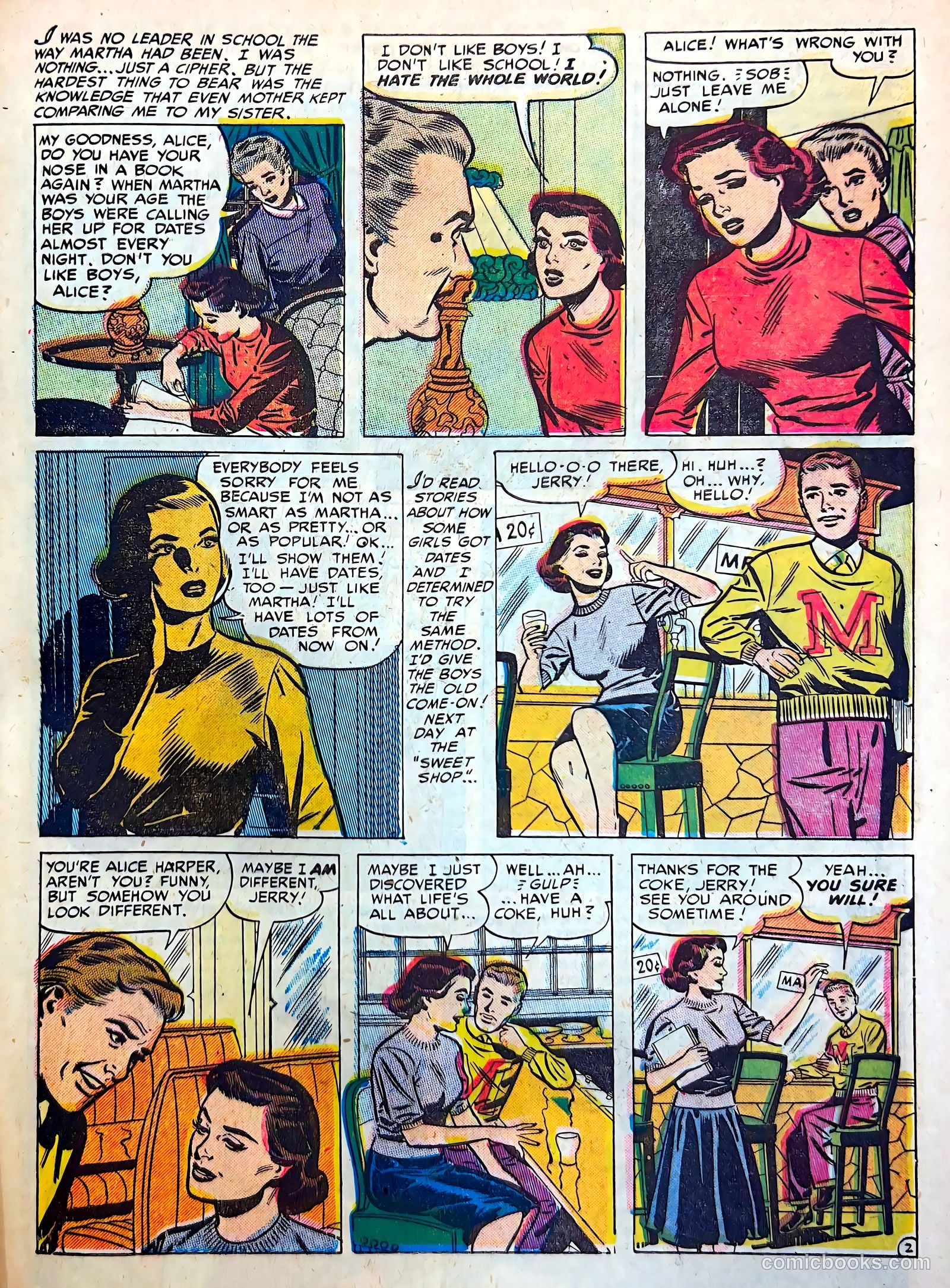 Diary Secrets #28 (1955) — page 27 of 36
