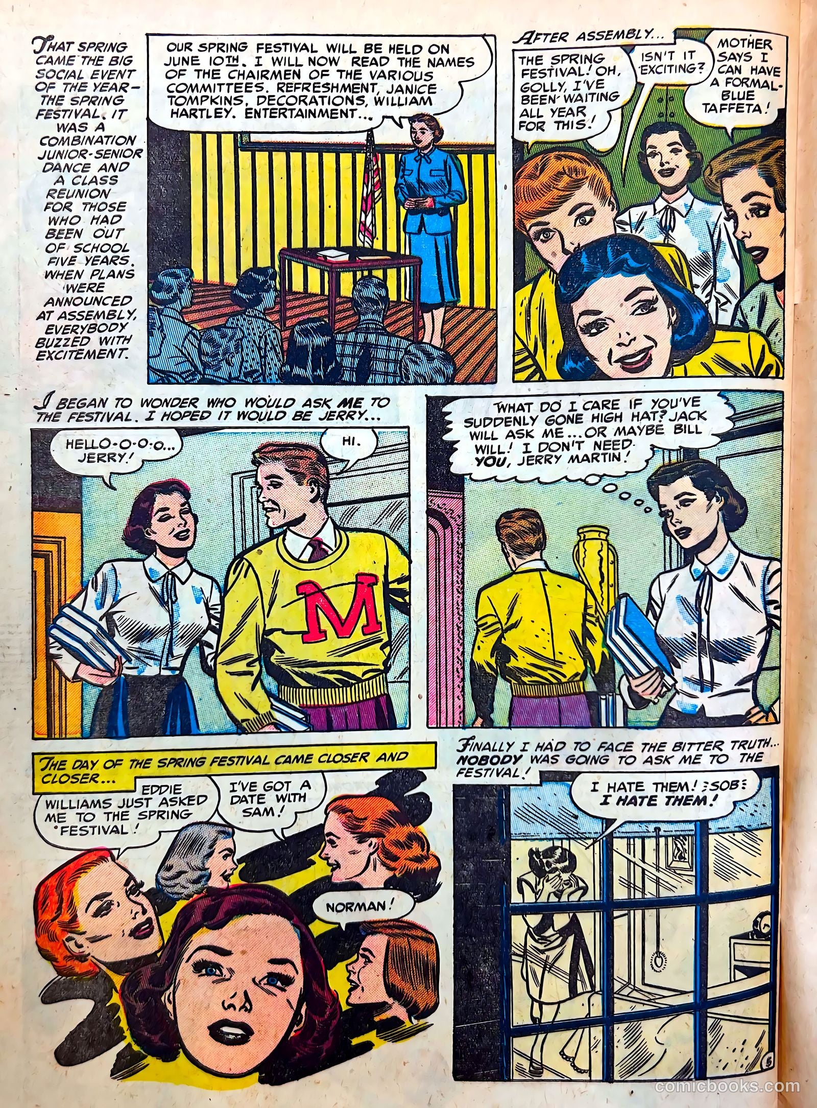 Diary Secrets #28 (1955) — page 30 of 36