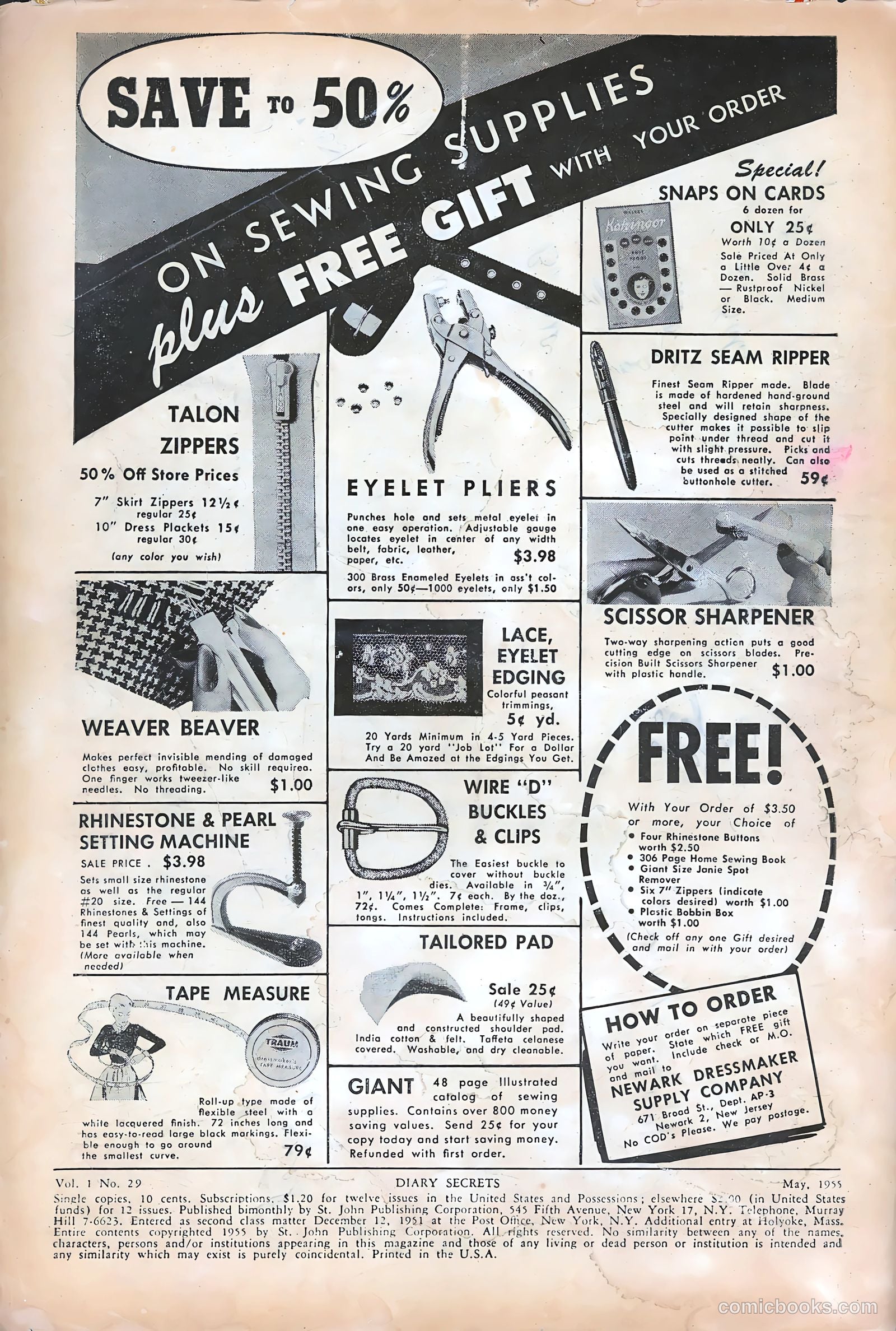Diary Secrets #29 (1955) — page 3 of 37