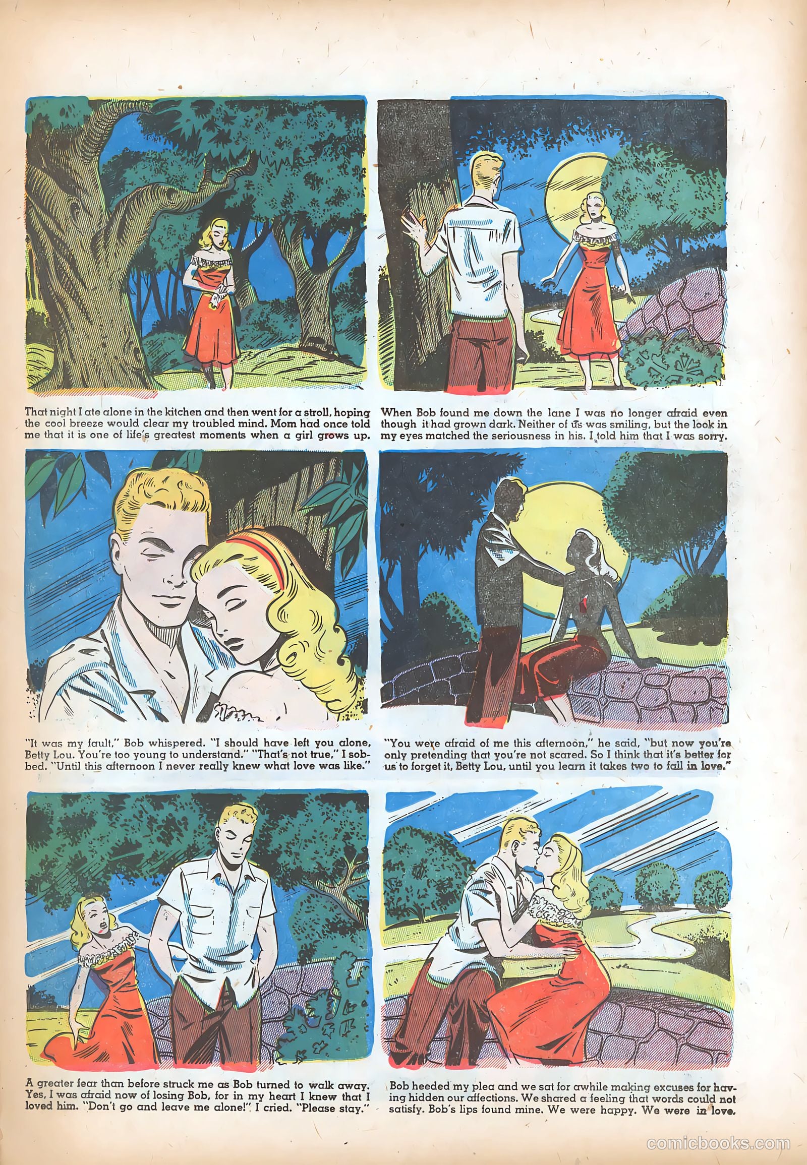 Diary Secrets #30 (1955) — page 25 of 37