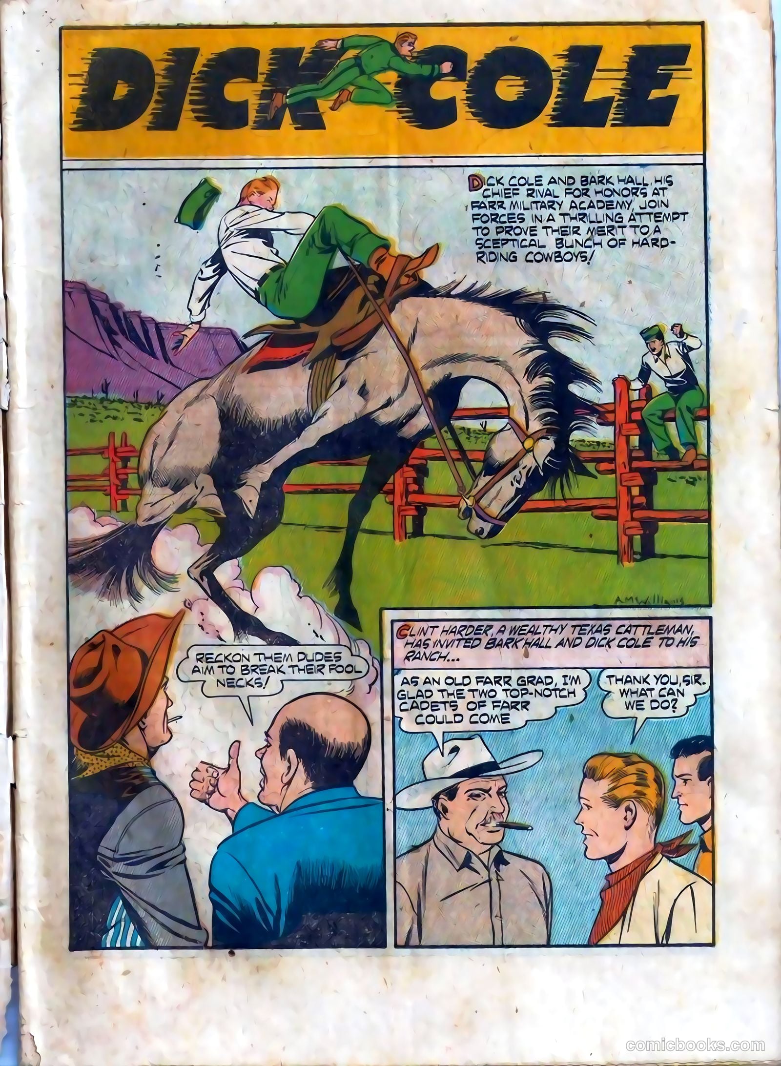 Dick Cole #6 (1949) — page 3 of 36