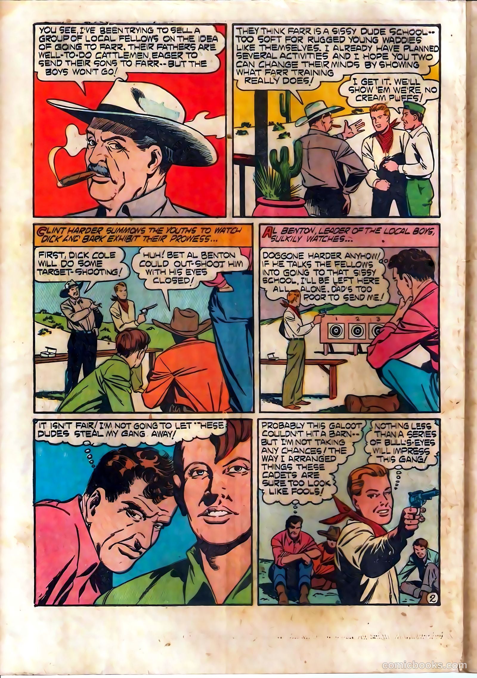 Dick Cole #6 (1949) — page 4 of 36