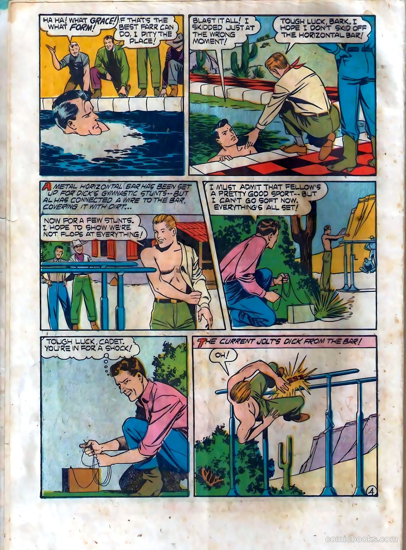 Dick Cole #6 (1949) — page 6 of 36