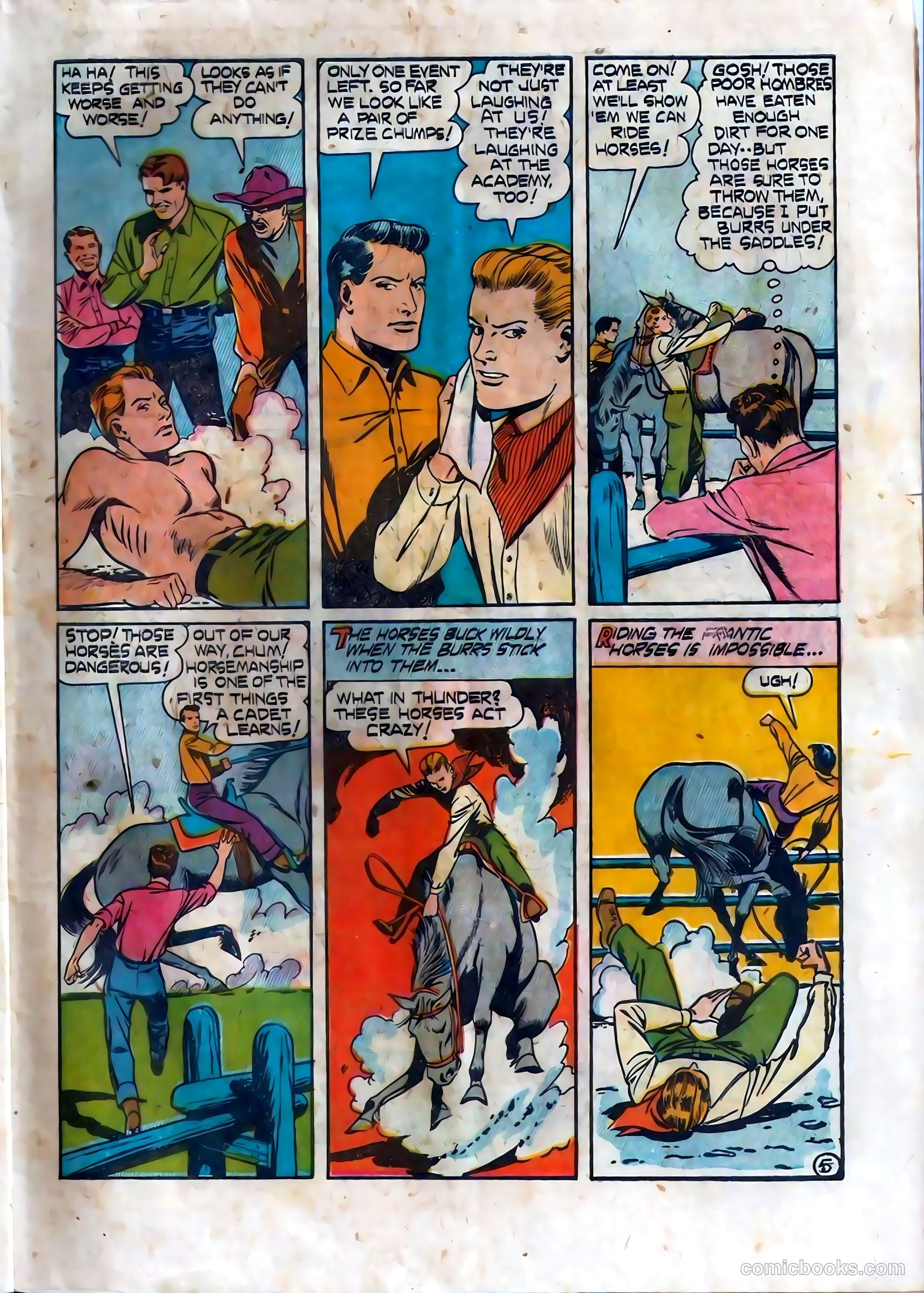 Dick Cole #6 (1949) — page 7 of 36