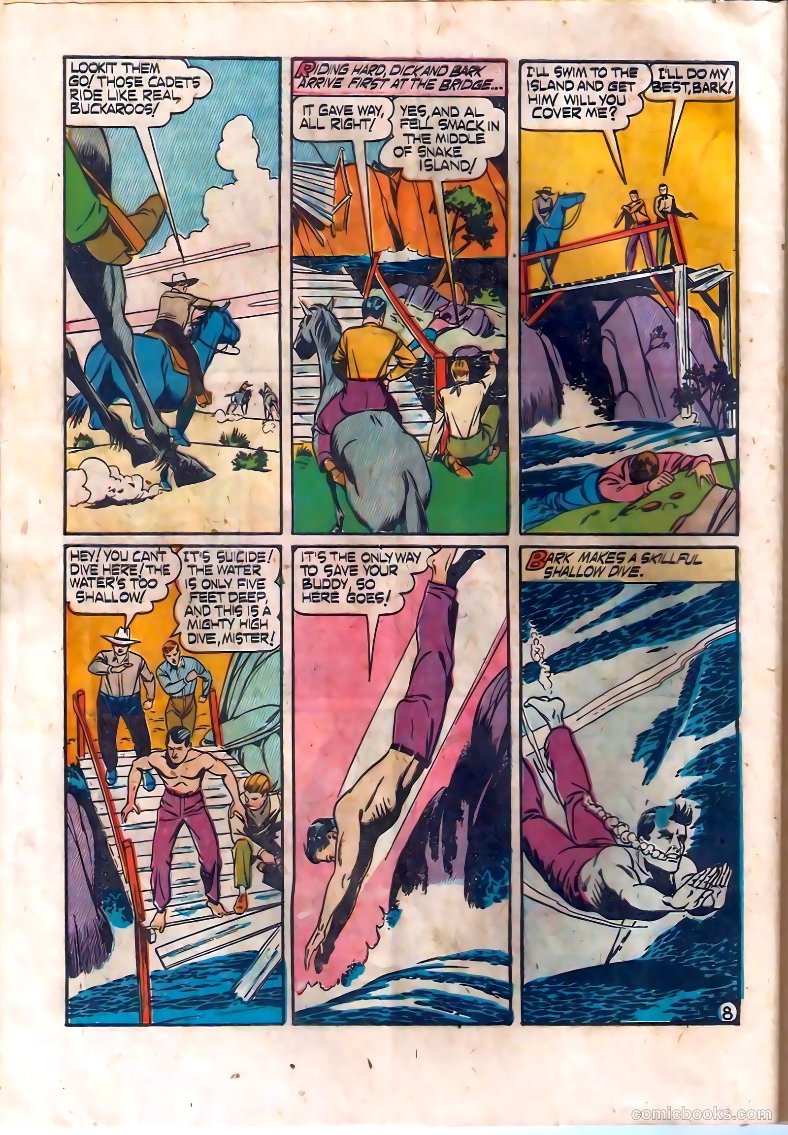 Dick Cole #6 (1949) — page 10 of 36