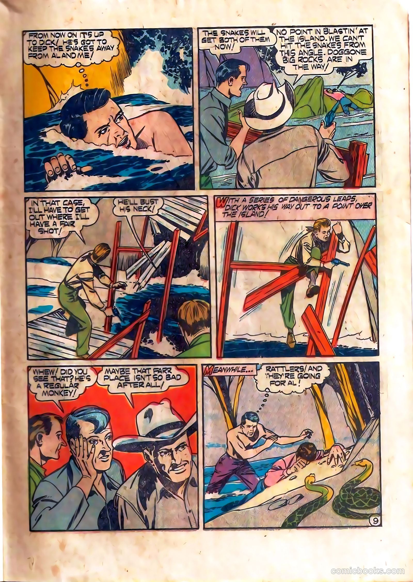 Dick Cole #6 (1949) — page 11 of 36