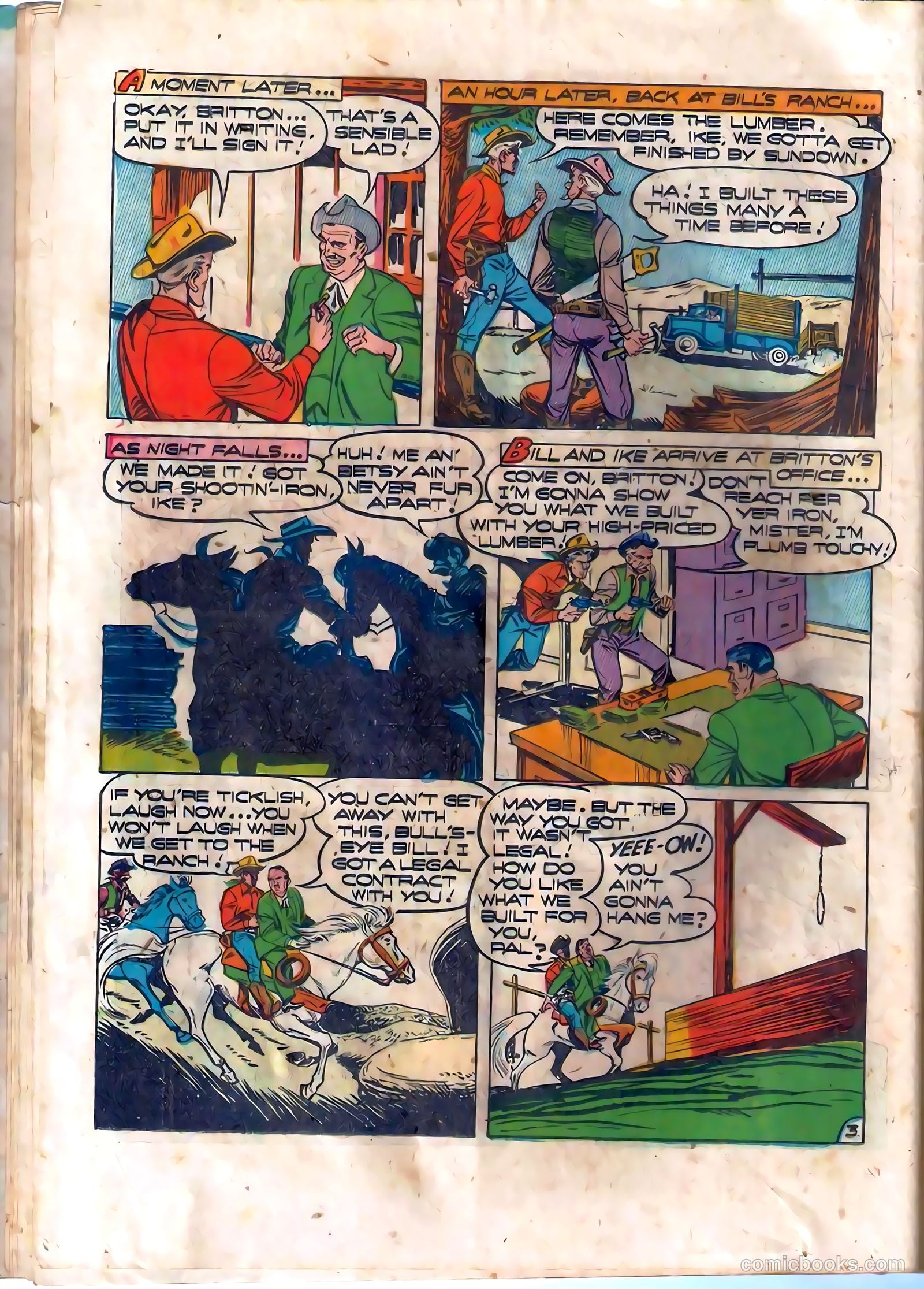 Dick Cole #6 (1949) — page 16 of 36
