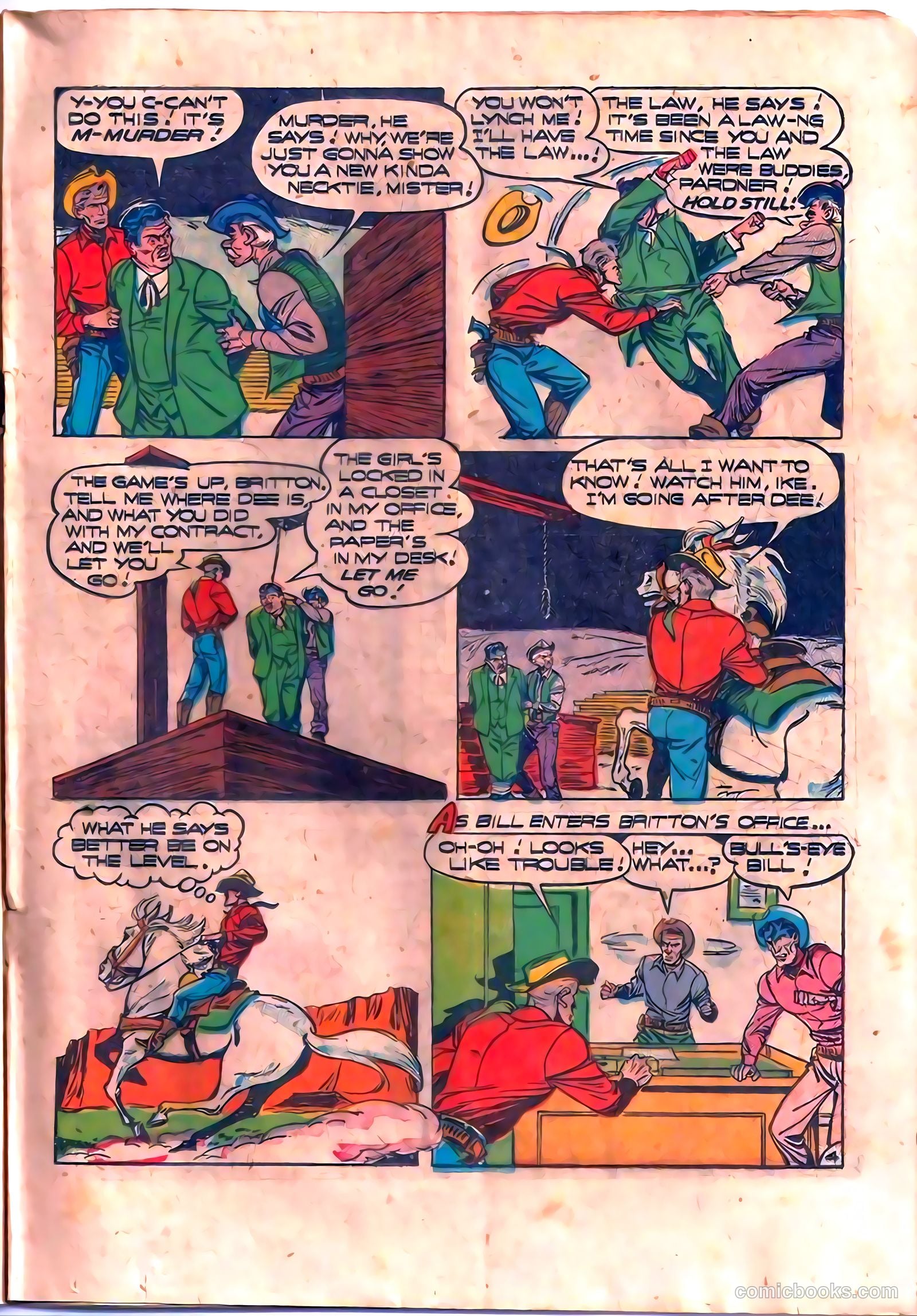 Dick Cole #6 (1949) — page 17 of 36
