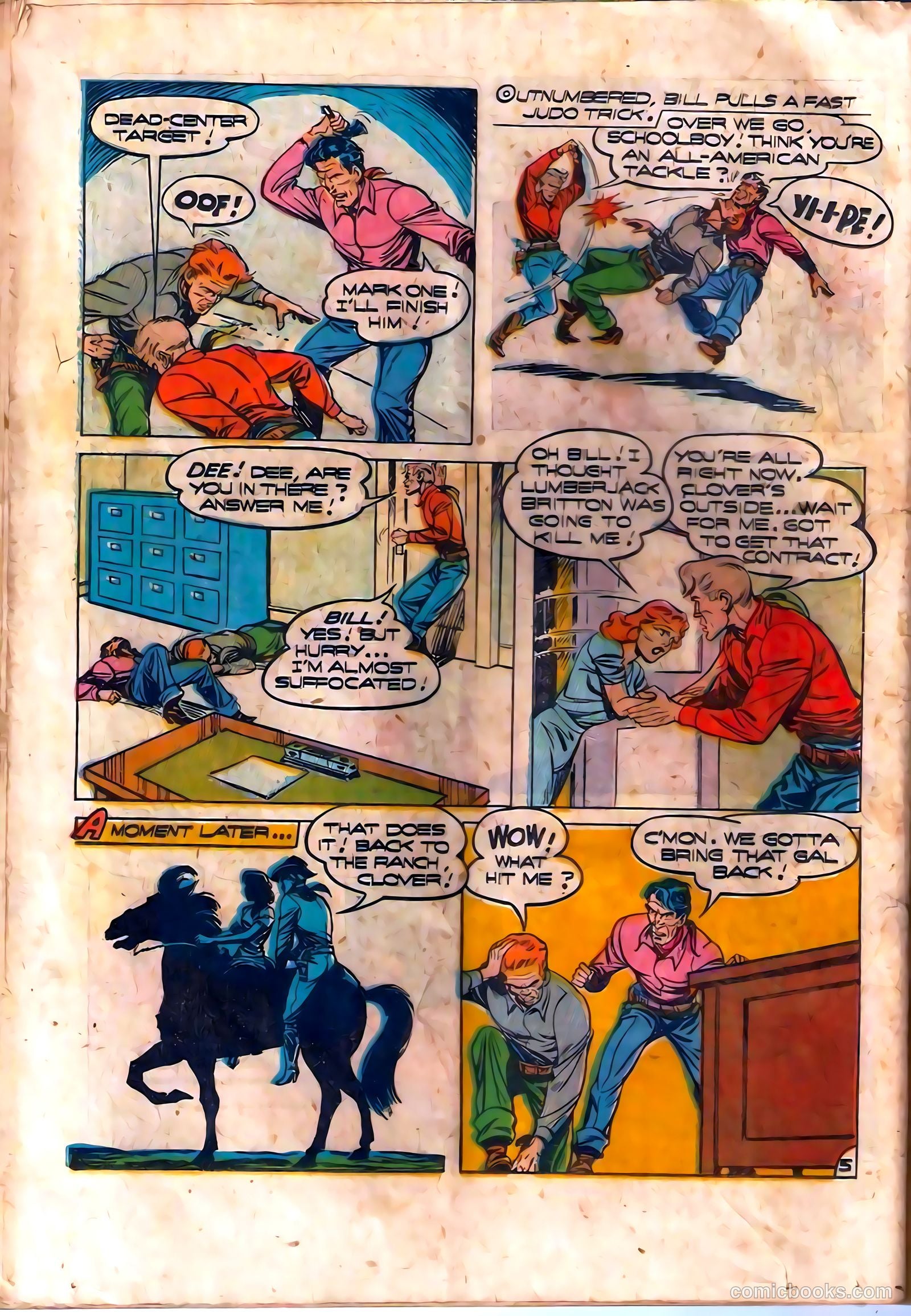 Dick Cole #6 (1949) — page 18 of 36