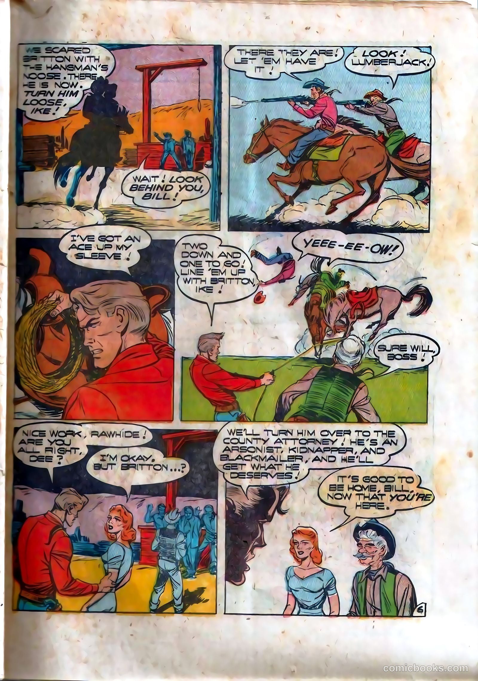 Dick Cole #6 (1949) — page 19 of 36
