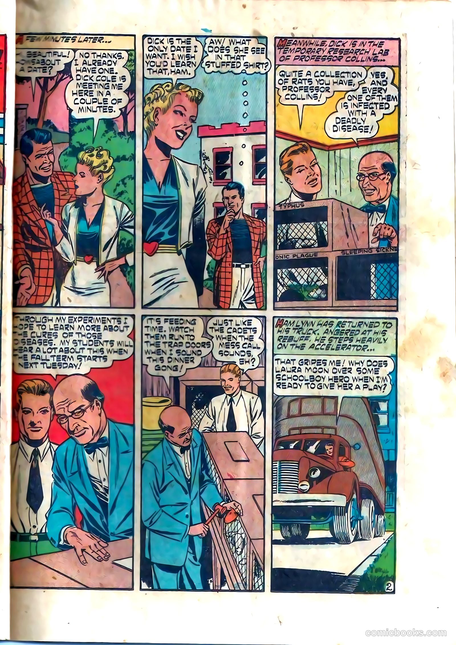 Dick Cole #6 (1949) — page 25 of 36