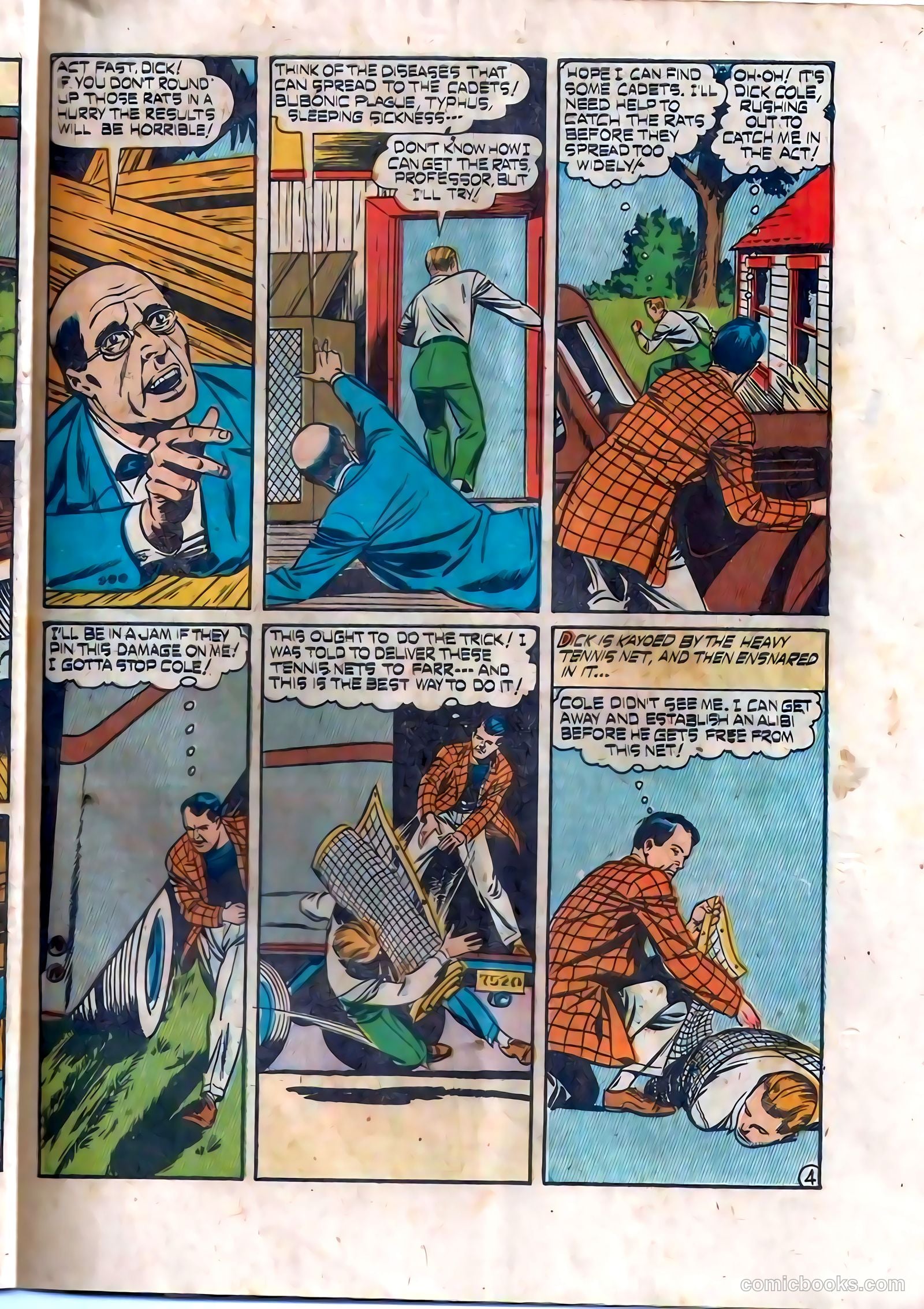 Dick Cole #6 (1949) — page 27 of 36