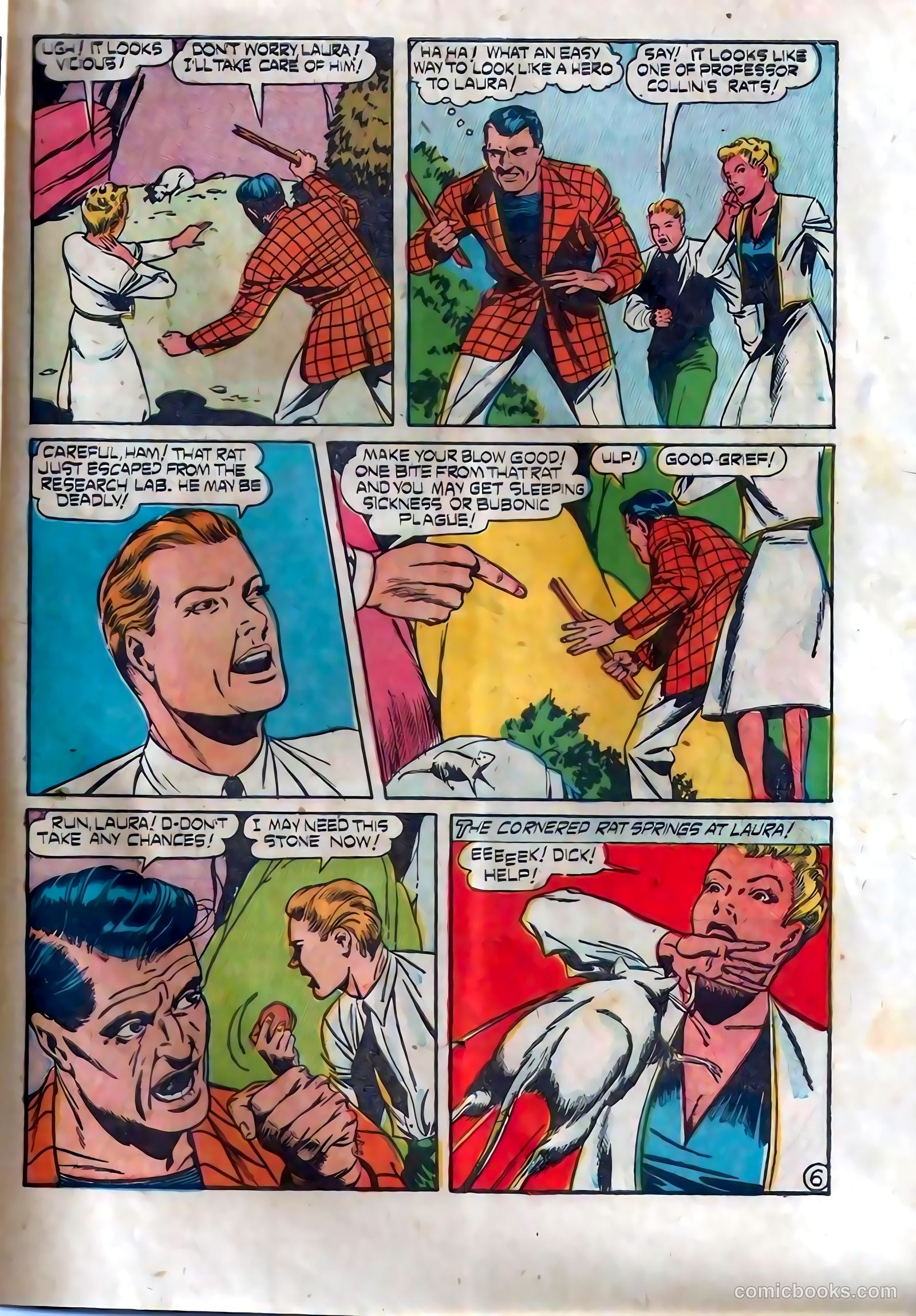 Dick Cole #6 (1949) — page 29 of 36