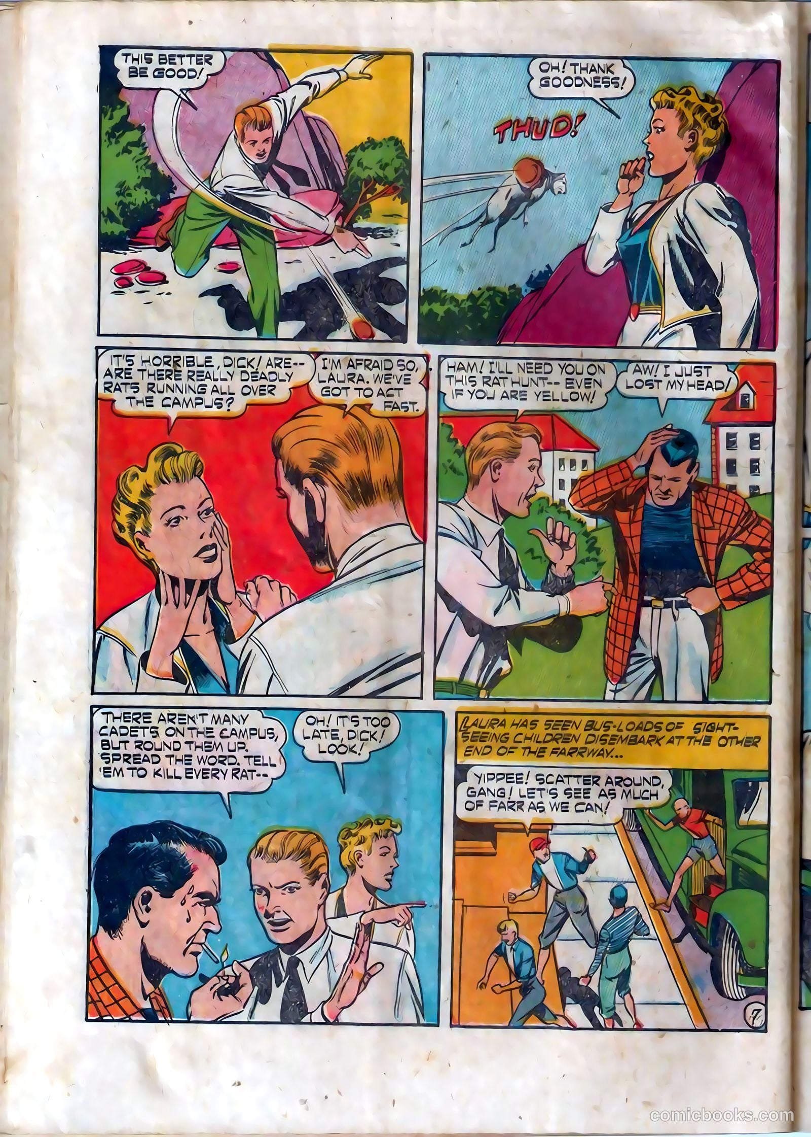 Dick Cole #6 (1949) — page 30 of 36