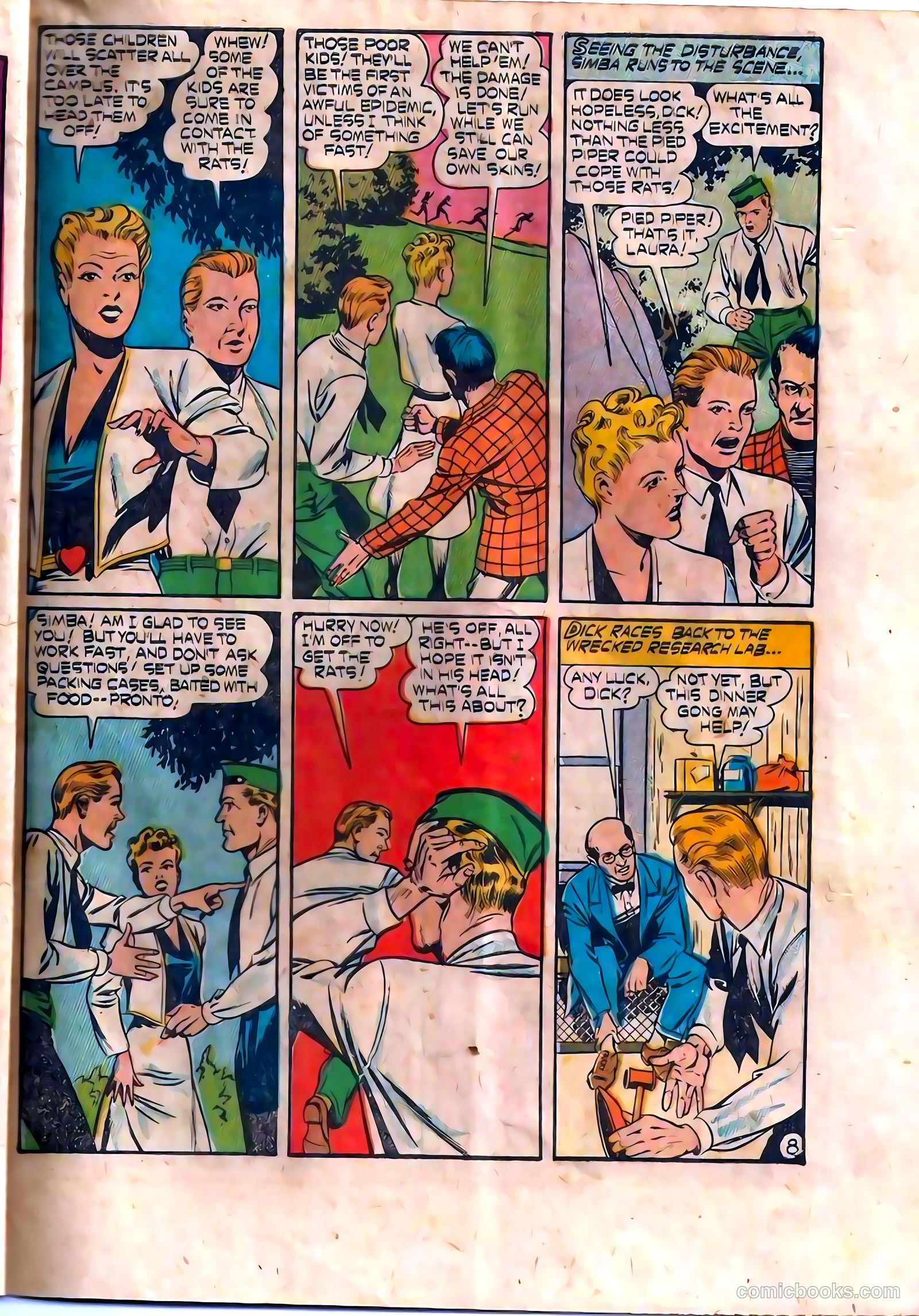 Dick Cole #6 (1949) — page 31 of 36