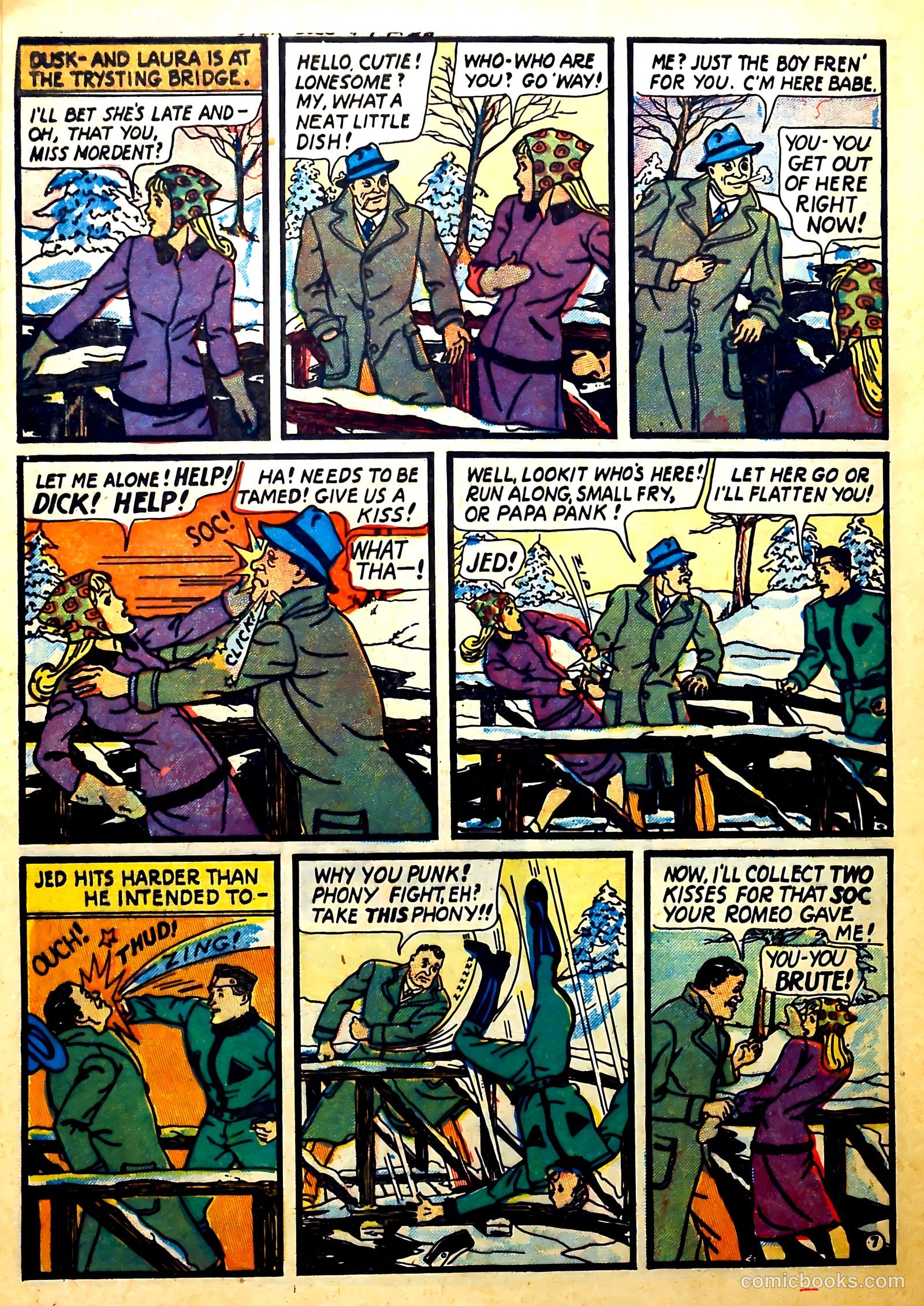 Dick Cole #7 (1950) — page 29 of 32