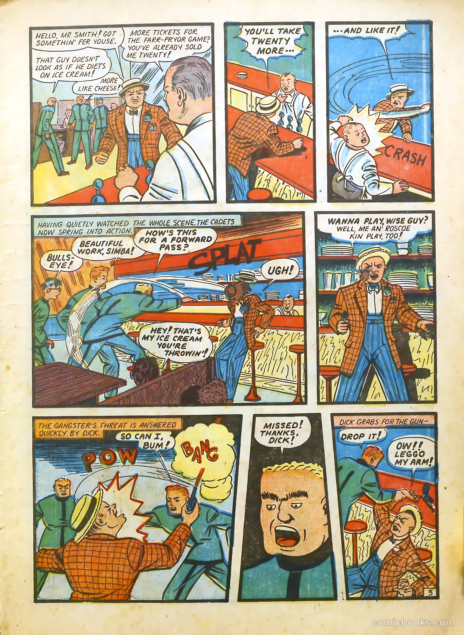 Dick Cole #8 (1950) — page 5 of 36