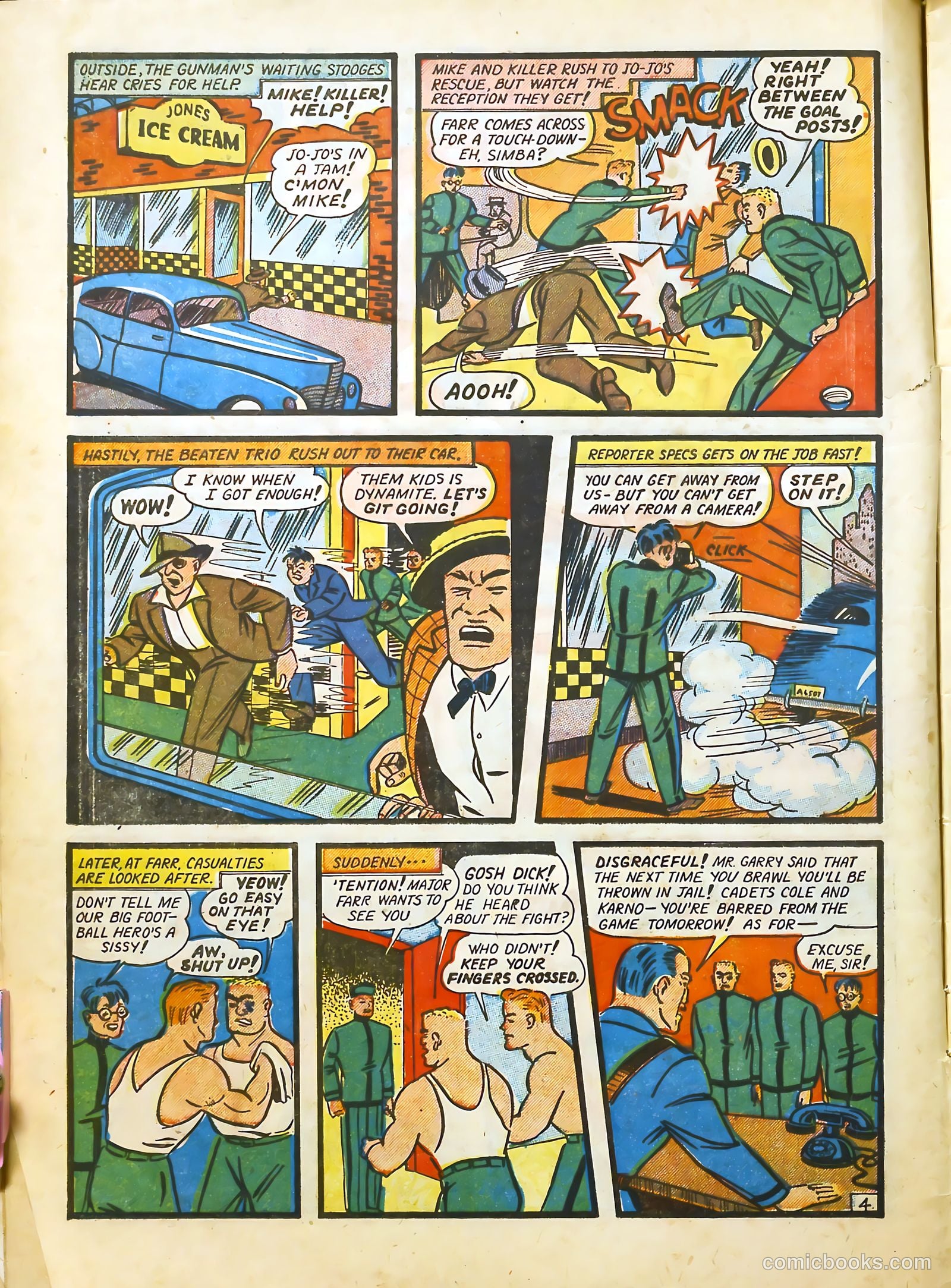 Dick Cole #8 (1950) — page 6 of 36