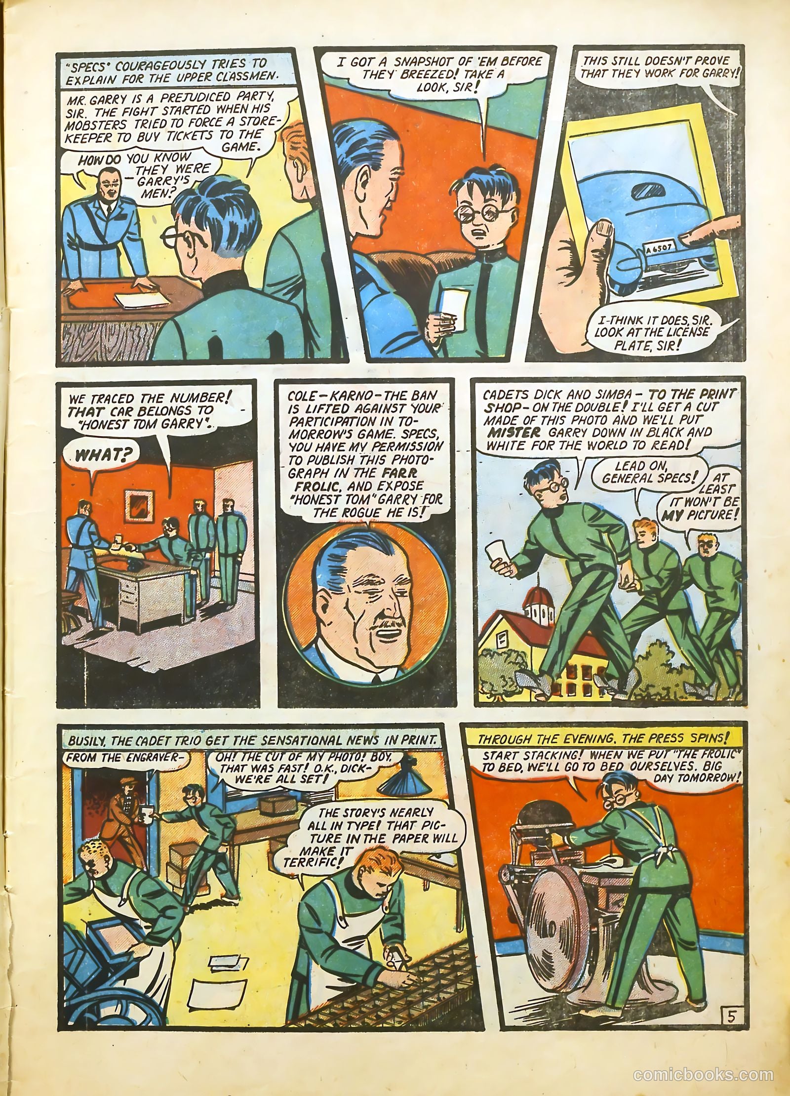 Dick Cole #8 (1950) — page 7 of 36