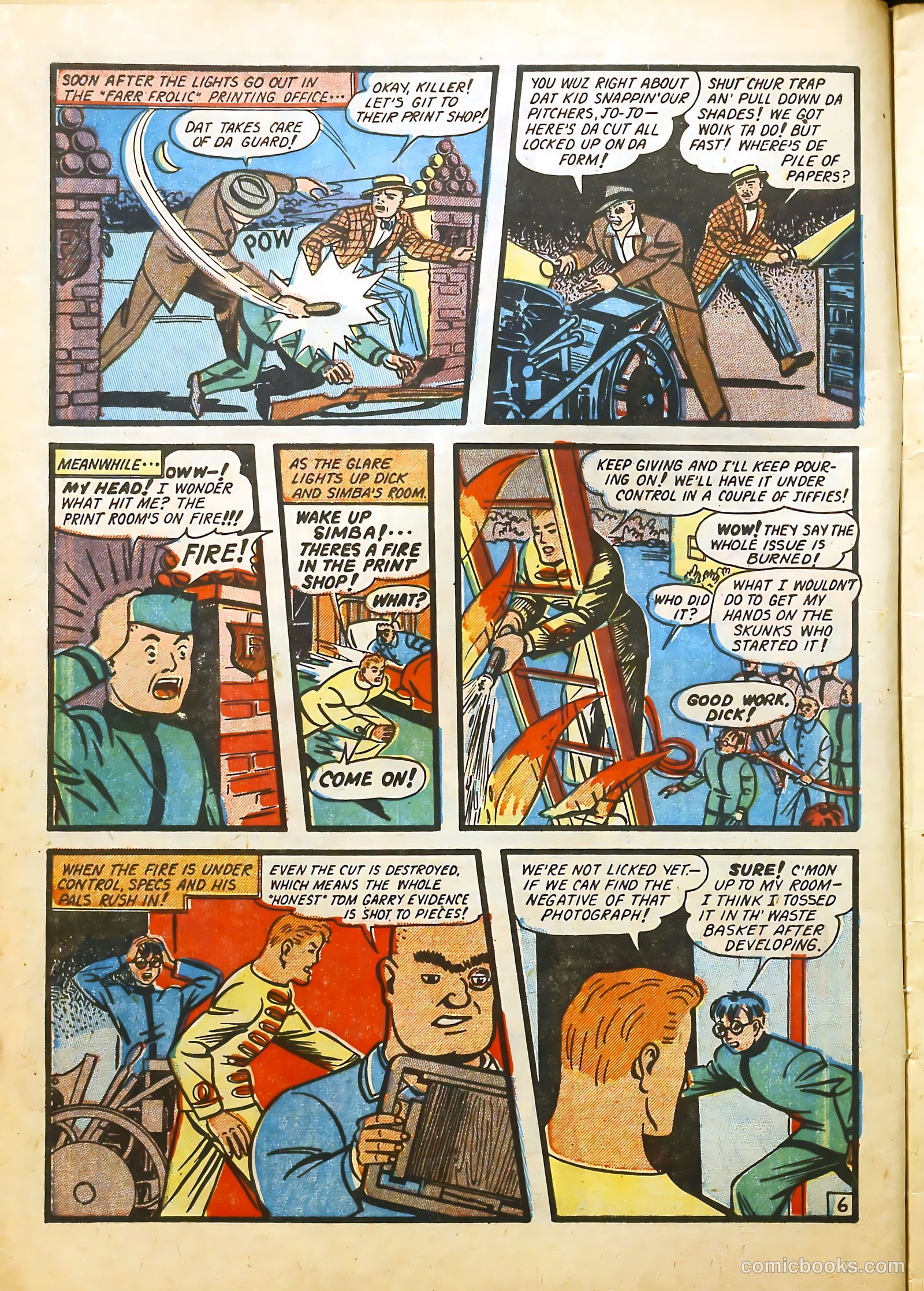 Dick Cole #8 (1950) — page 8 of 36