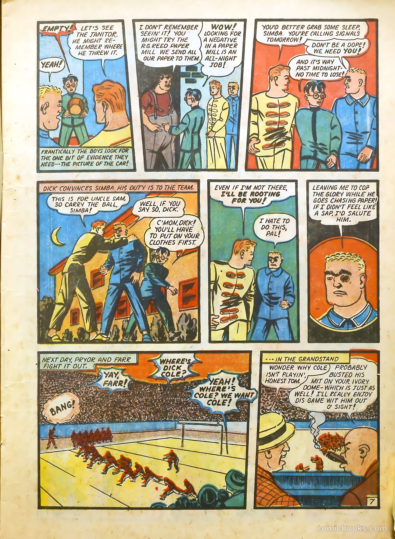 Dick Cole #8 (1950) — page 9 of 36