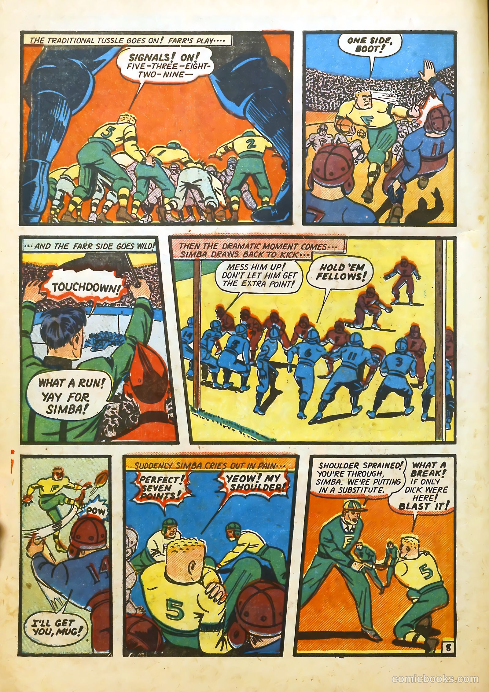 Dick Cole #8 (1950) — page 10 of 36