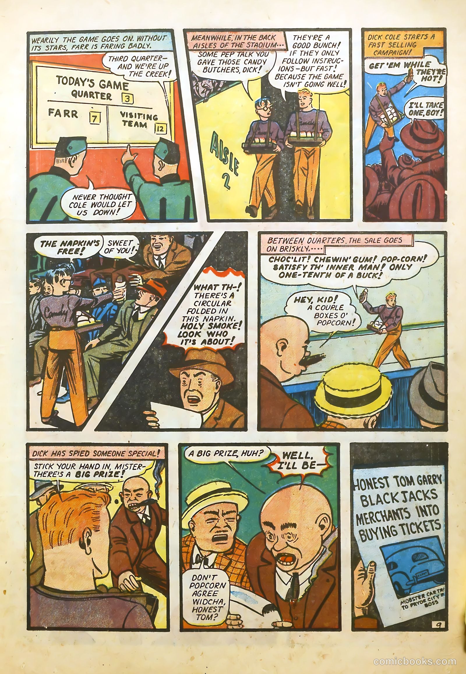 Dick Cole #8 (1950) — page 11 of 36