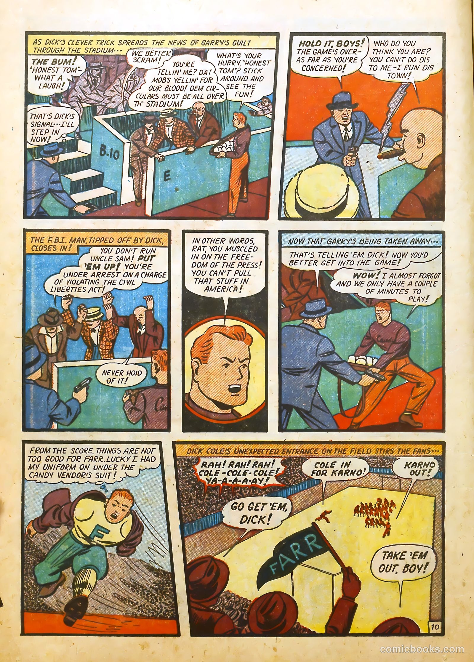 Dick Cole #8 (1950) — page 12 of 36