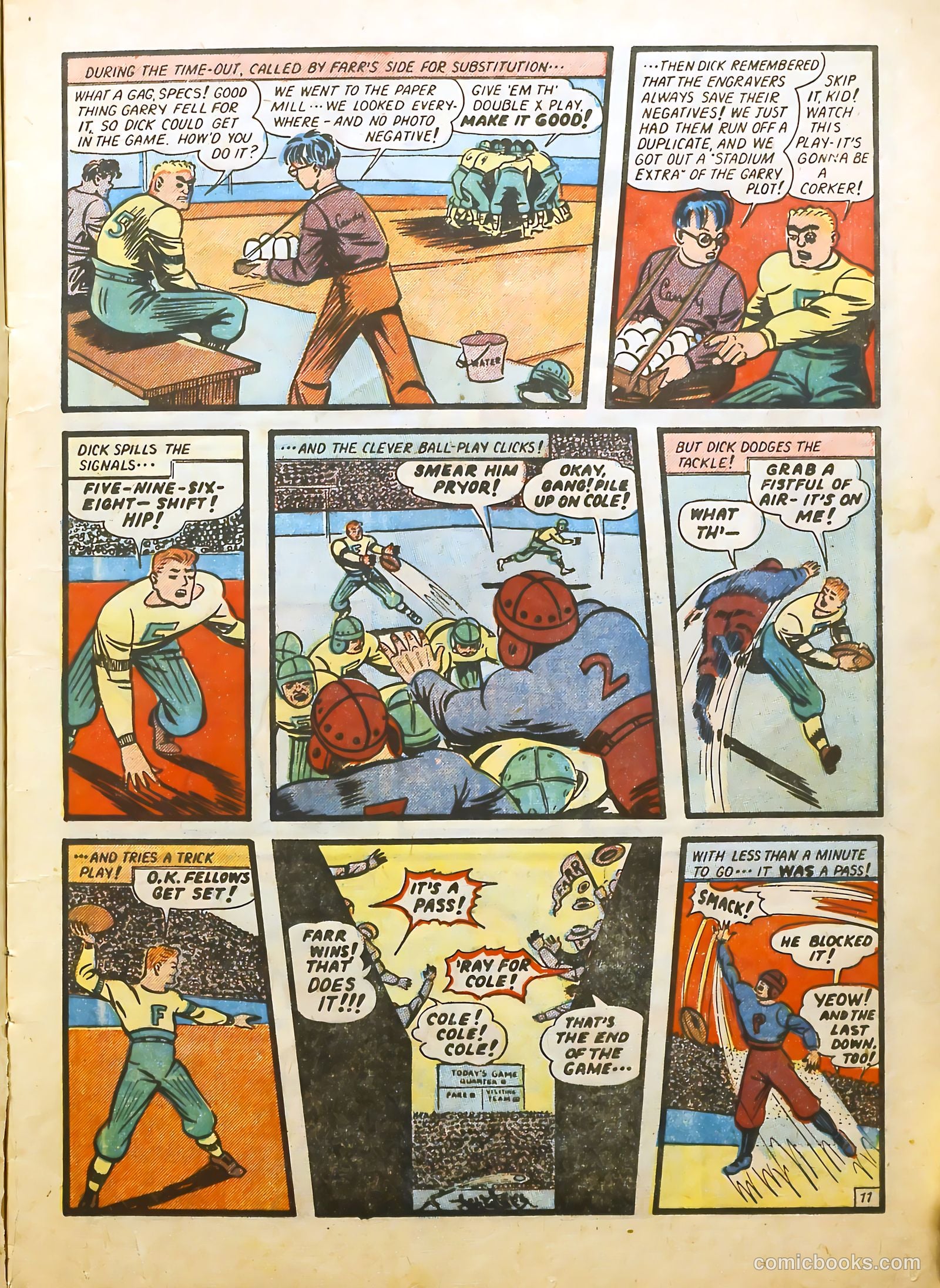 Dick Cole #8 (1950) — page 13 of 36