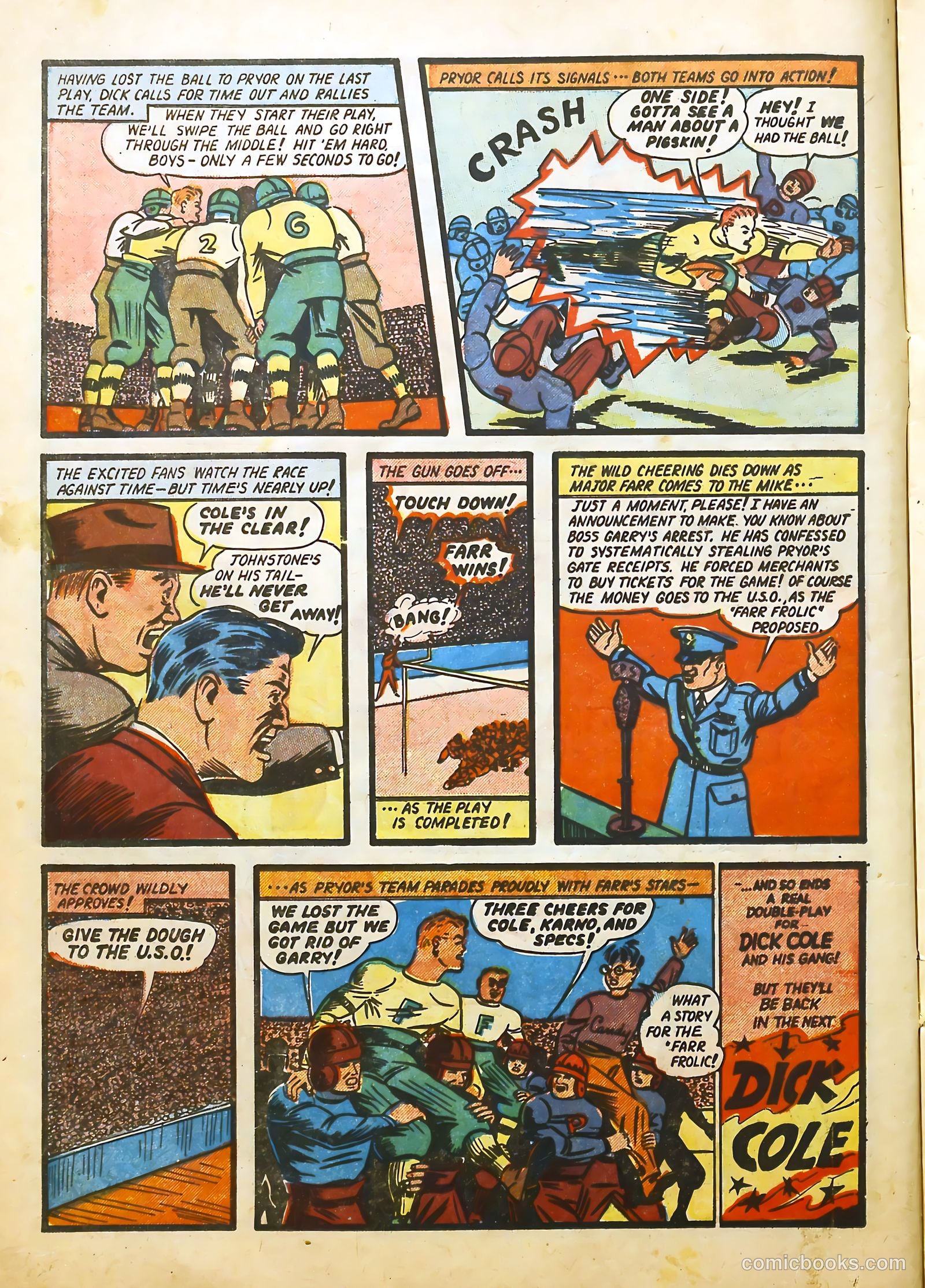 Dick Cole #8 (1950) — page 14 of 36