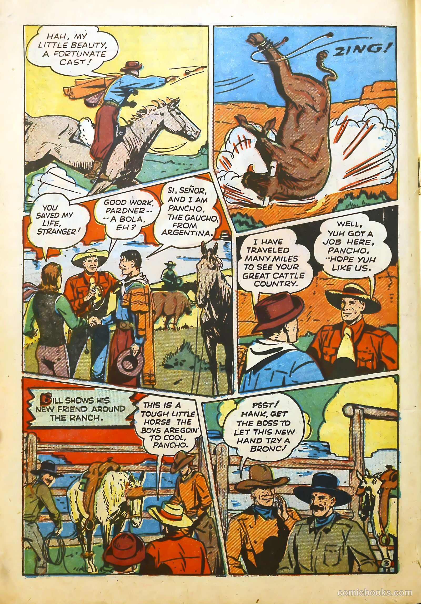 Dick Cole #8 (1950) — page 18 of 36