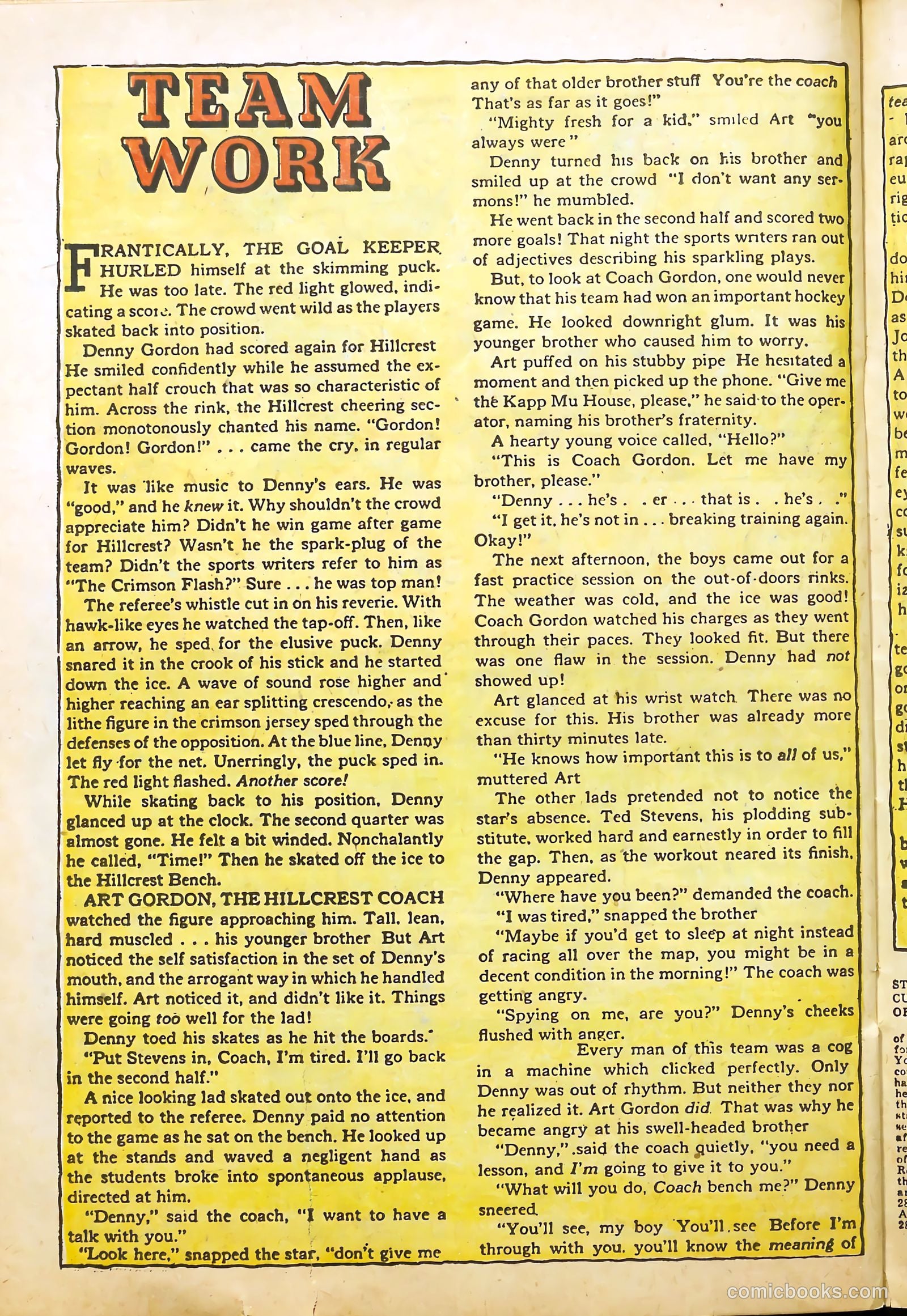 Dick Cole #8 (1950) — page 22 of 36