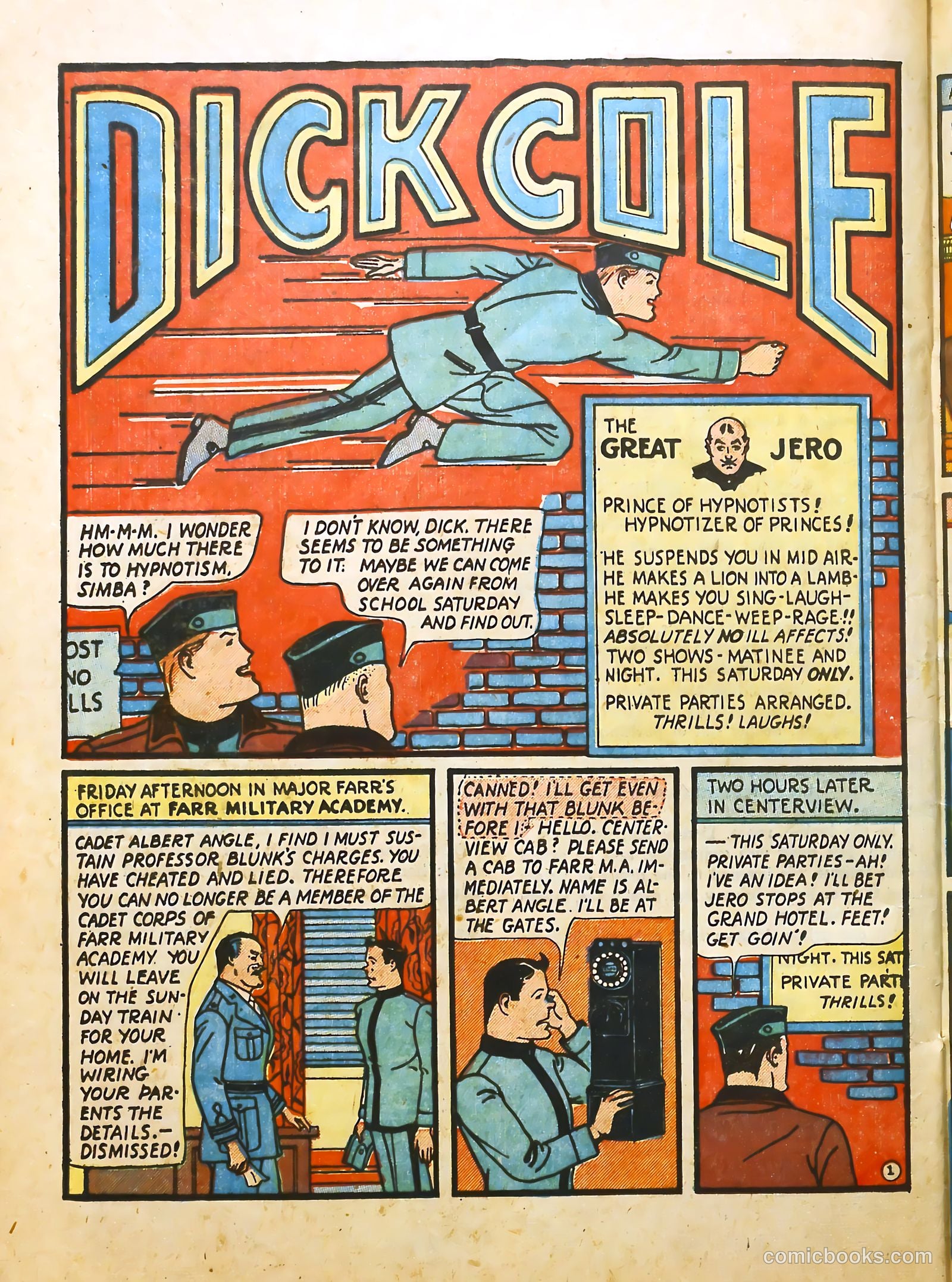 Dick Cole #8 (1950) — page 24 of 36