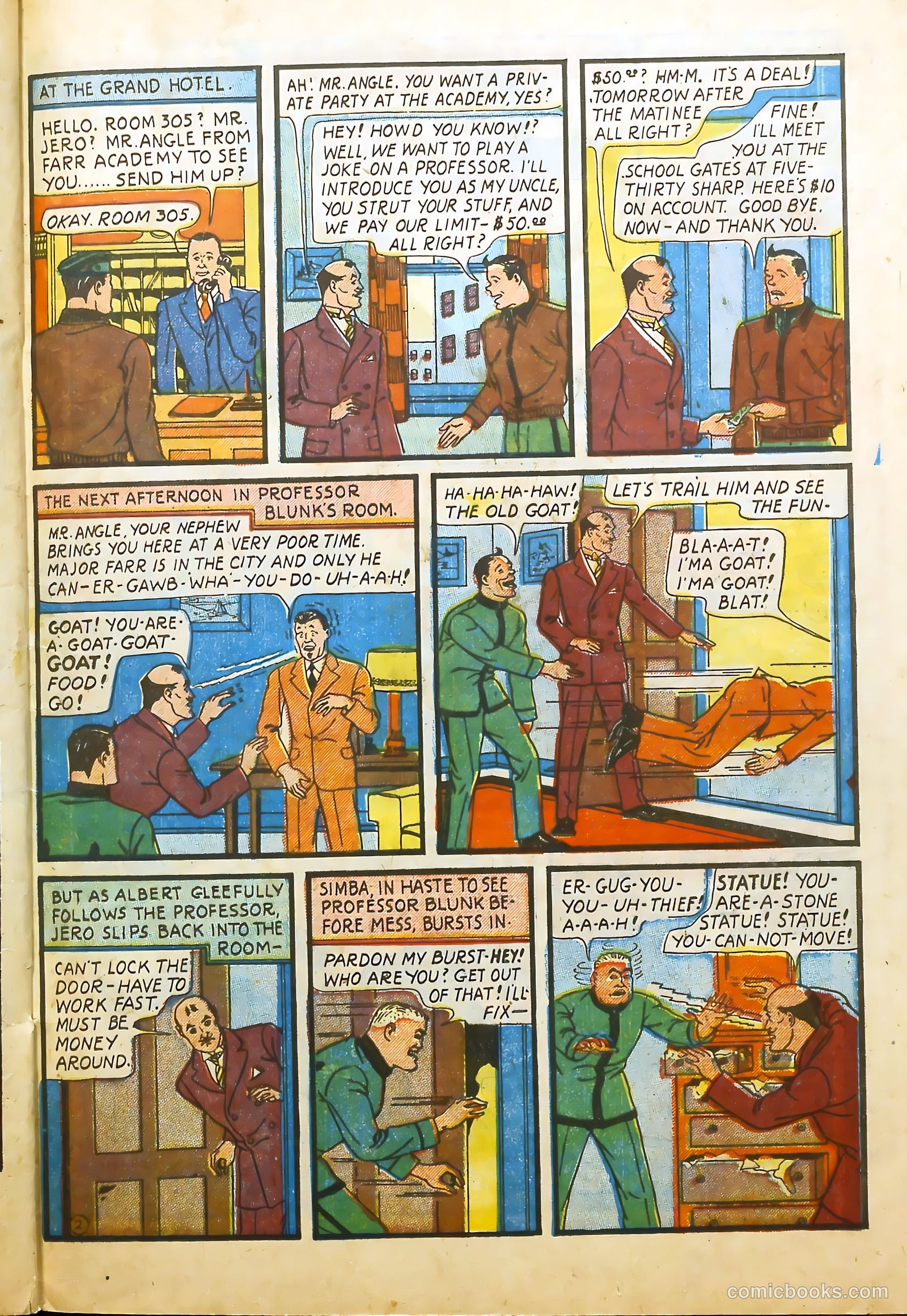 Dick Cole #8 (1950) — page 25 of 36
