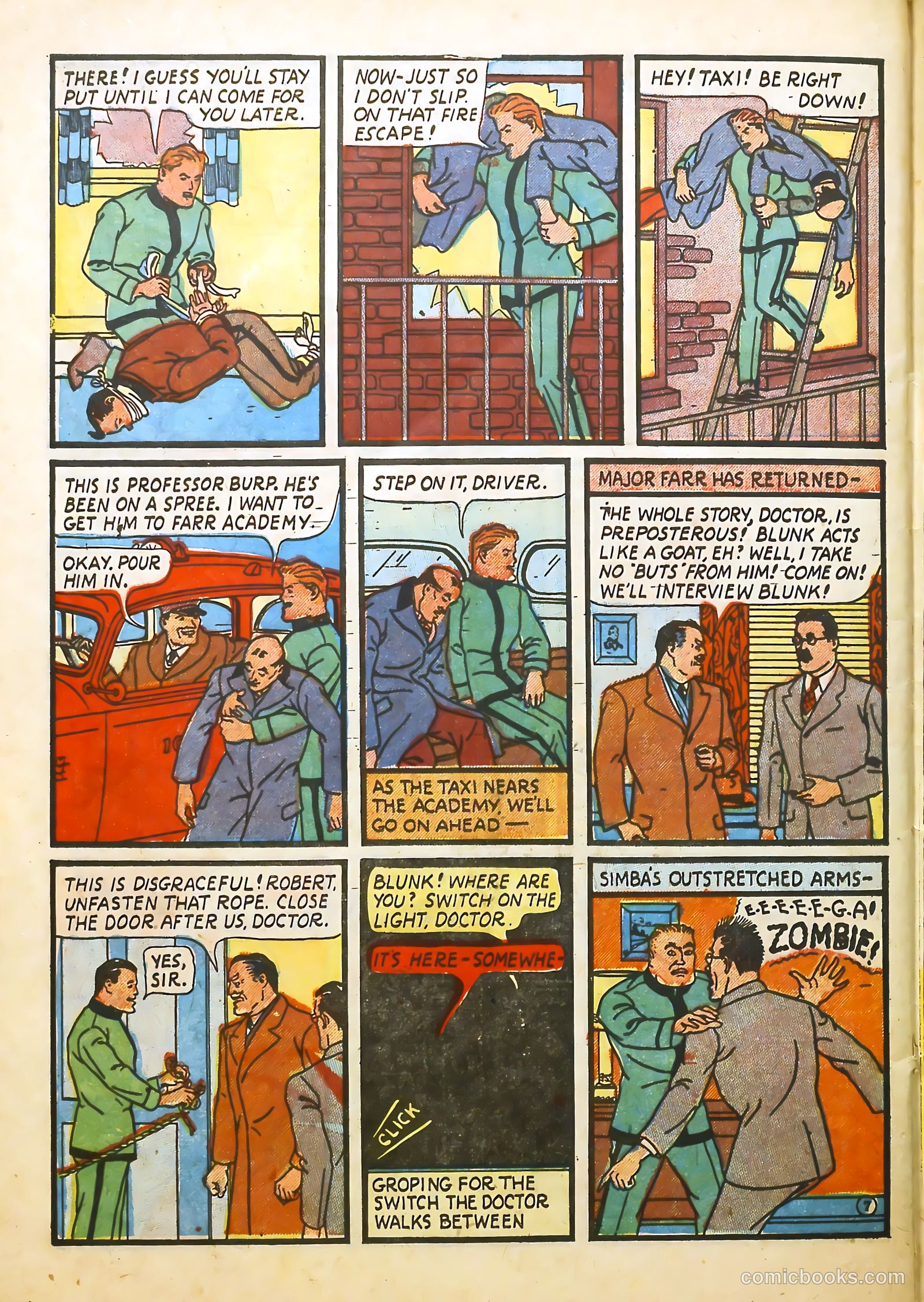 Dick Cole #8 (1950) — page 30 of 36