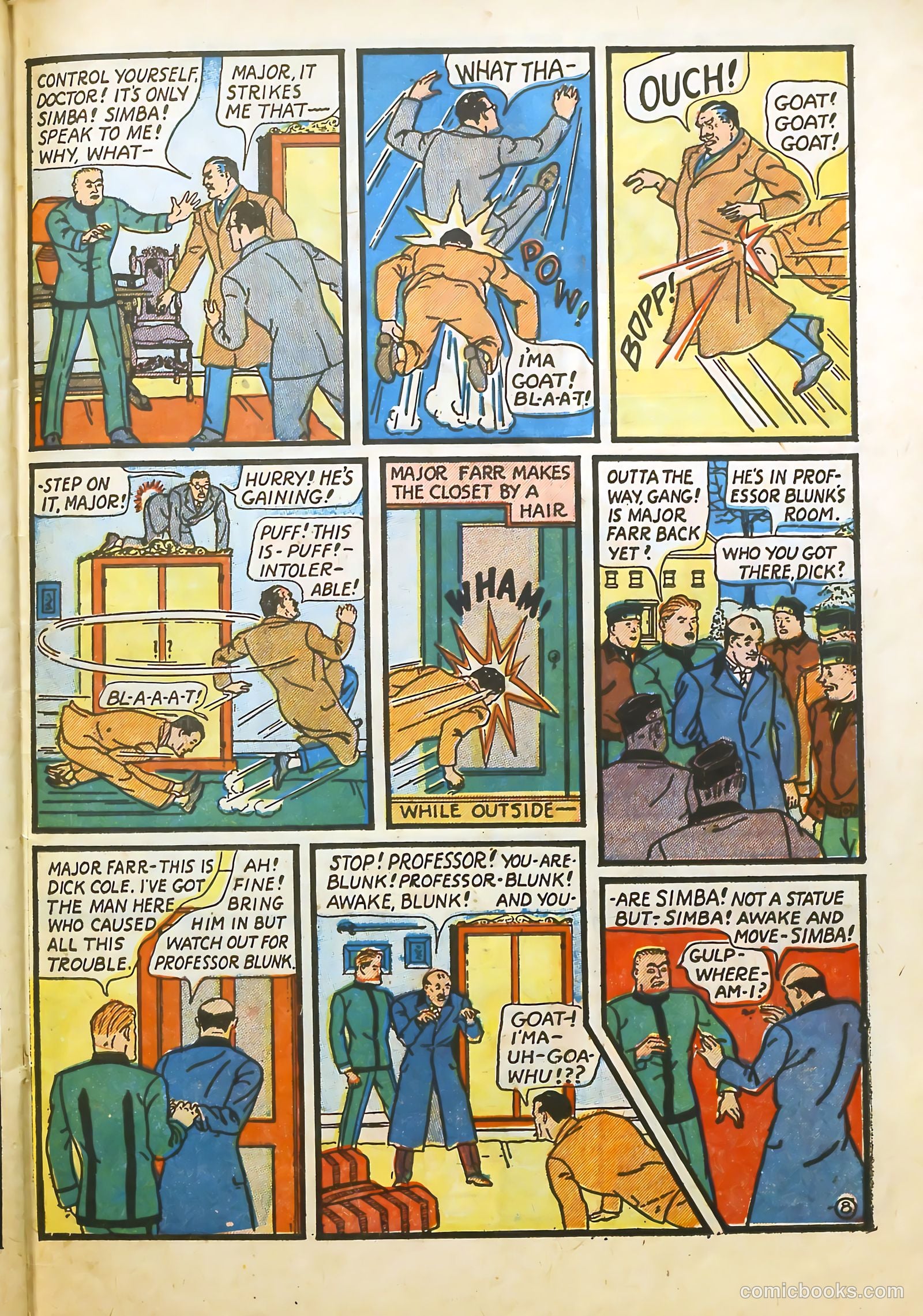 Dick Cole #8 (1950) — page 31 of 36