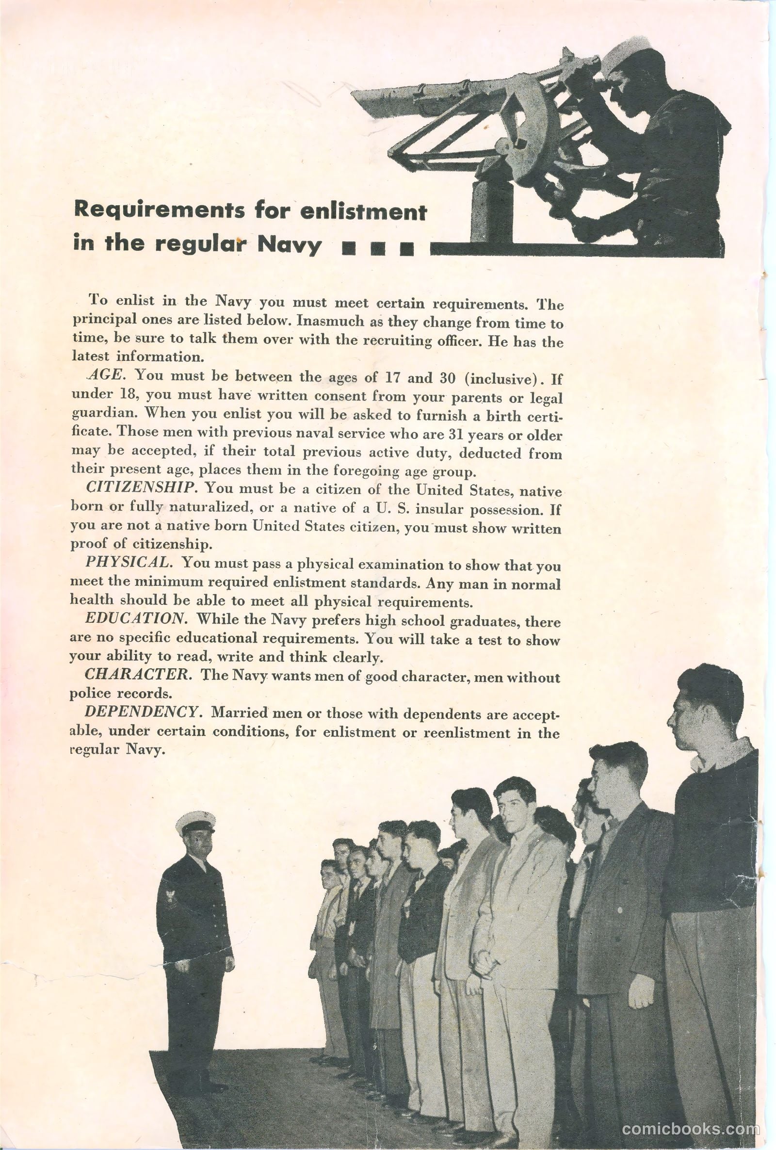 Dick Wingate of the United States Navy #1 (1953) — page 2 of 36