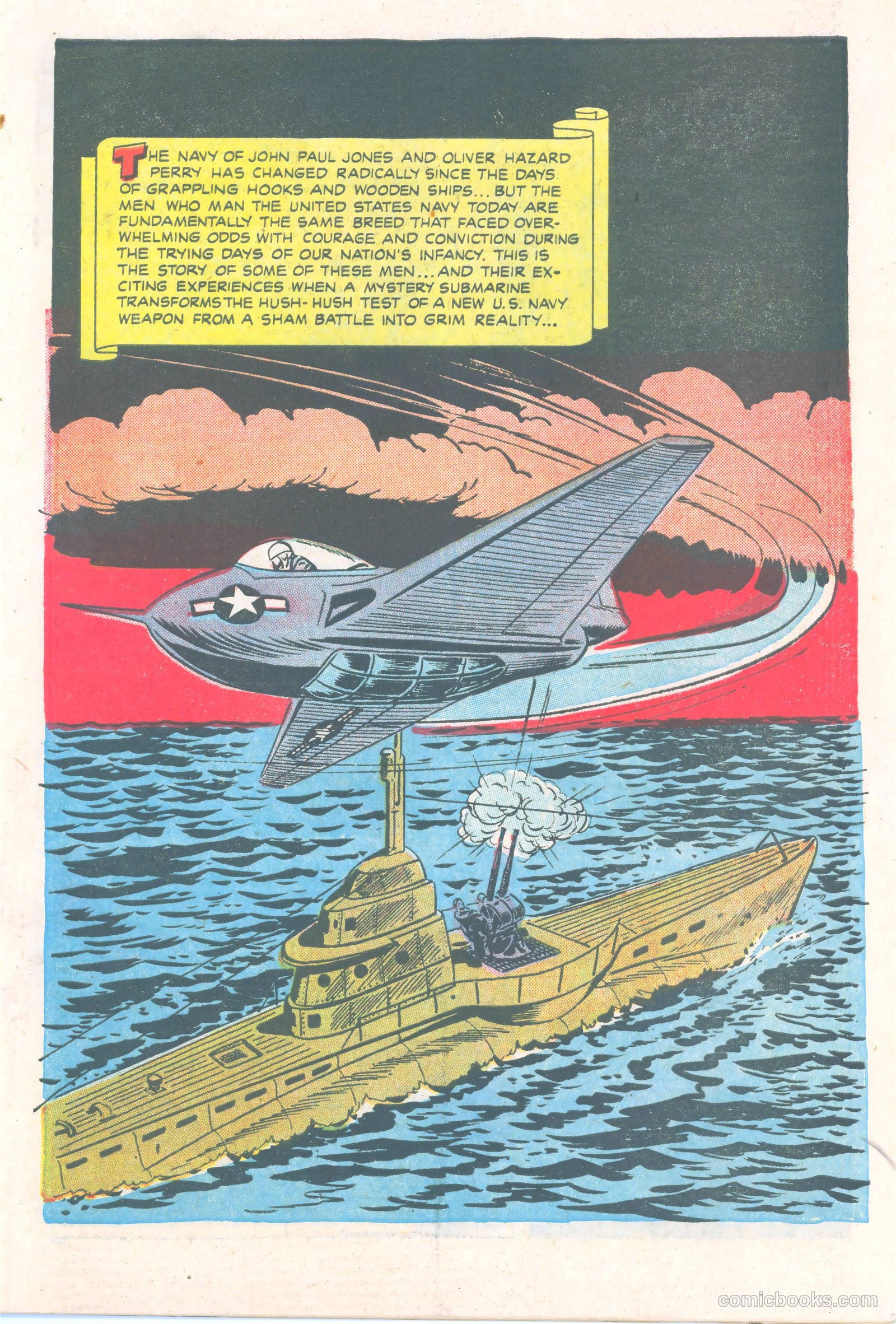 Dick Wingate of the United States Navy #1 (1953) — page 3 of 36