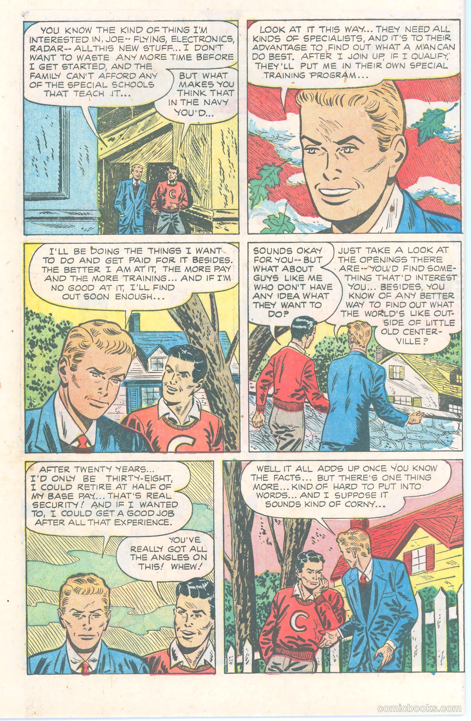 Dick Wingate of the United States Navy #1 (1953) — page 6 of 36