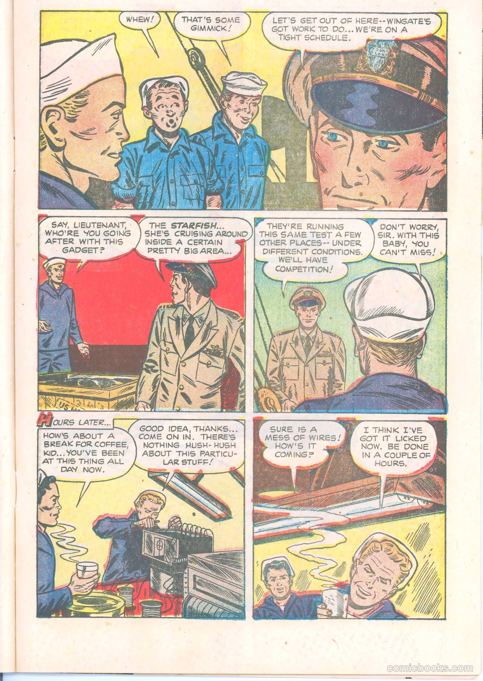 Dick Wingate of the United States Navy #1 (1953) — page 13 of 36